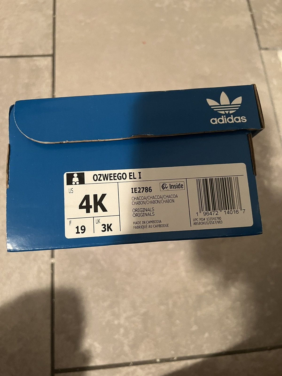 Adidas Adidas Toddler Ozweego I ‘Charcoal’ (2024) Size 4K Size US 5 / EU 37 - 8 Thumbnail