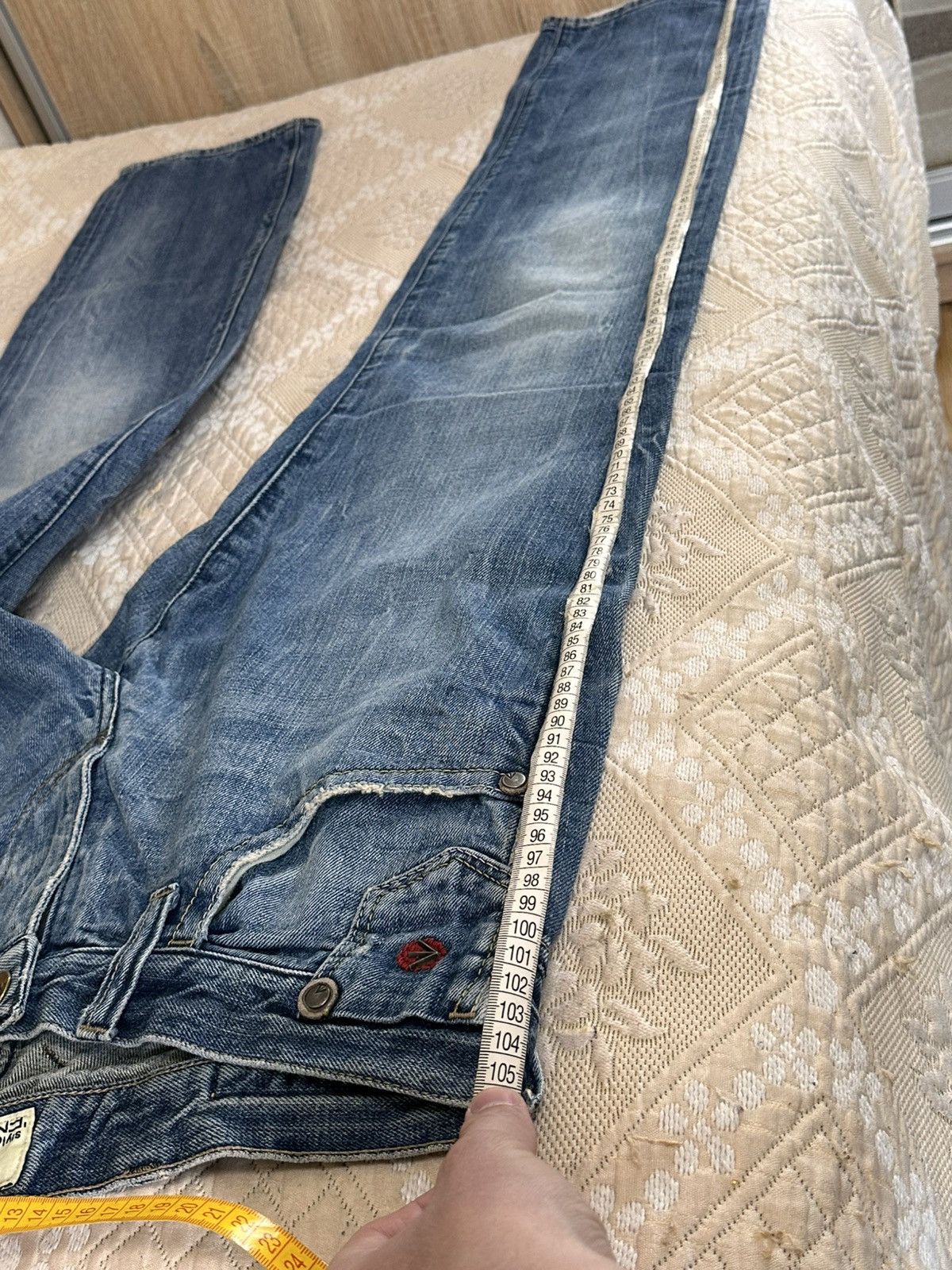 Energie 🔥 Energie Vintage Denim Jeans Pants Y2K Miss Sixty Italy Size US 33 - 14 Thumbnail