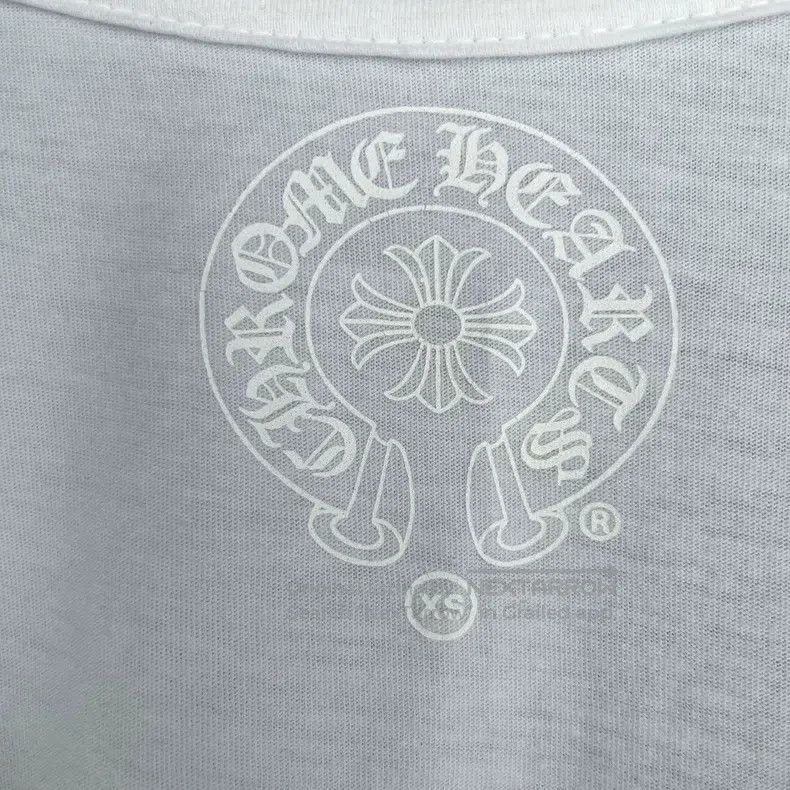 Chrome Hearts CHROME HEARTS Size XS V-neck short sleeve with dark horsesh Size US XS / EU 42 / 0 - 6 Thumbnail