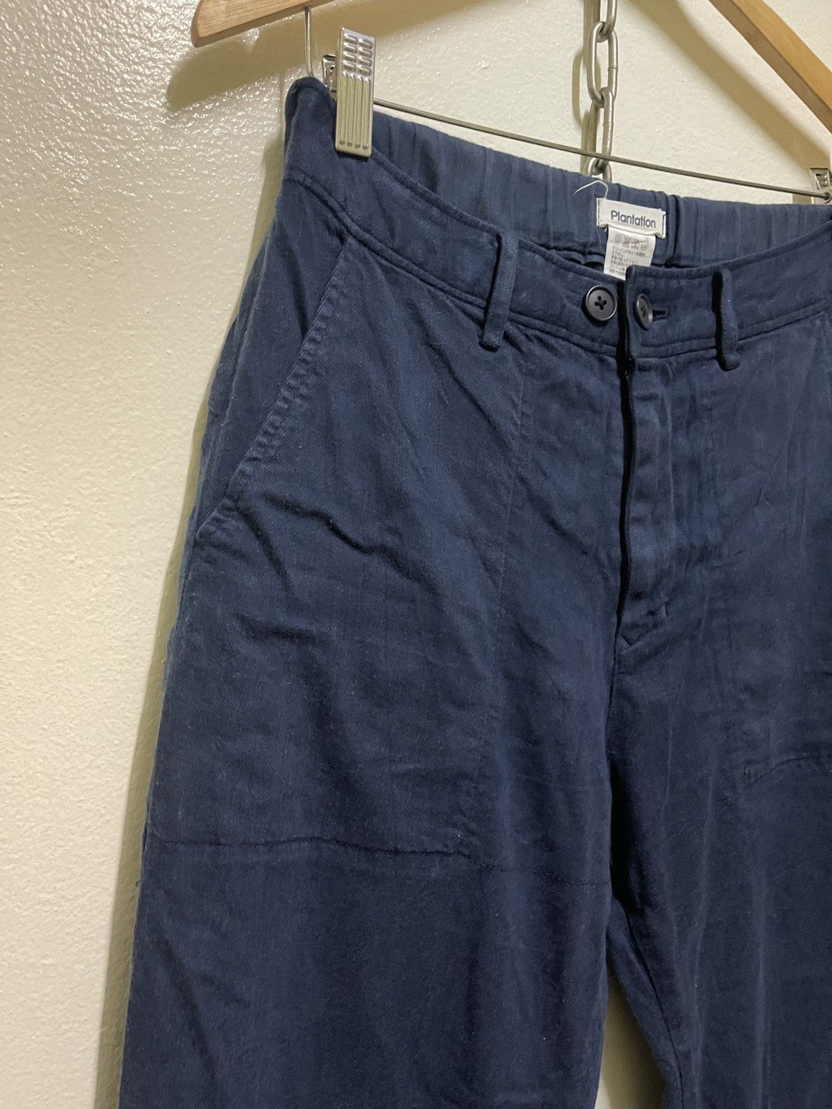 Issey Miyake × Japanese Brand Plantation Pants Stretchable Army Size US 29 - 2 Thumbnail