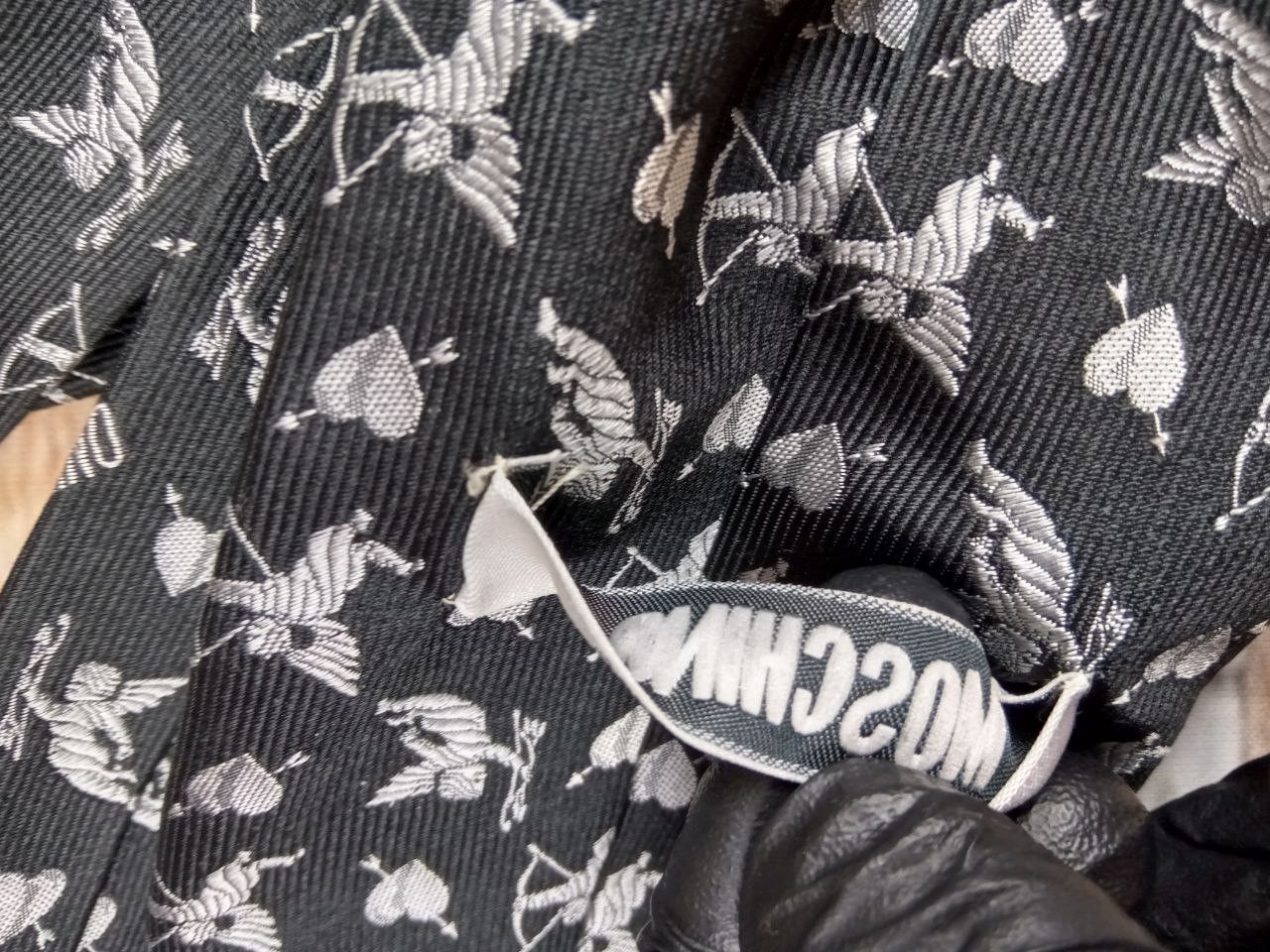 Moschino Moschino silk tie with cupidon Made in Italy Size ONE SIZE - 4 Thumbnail