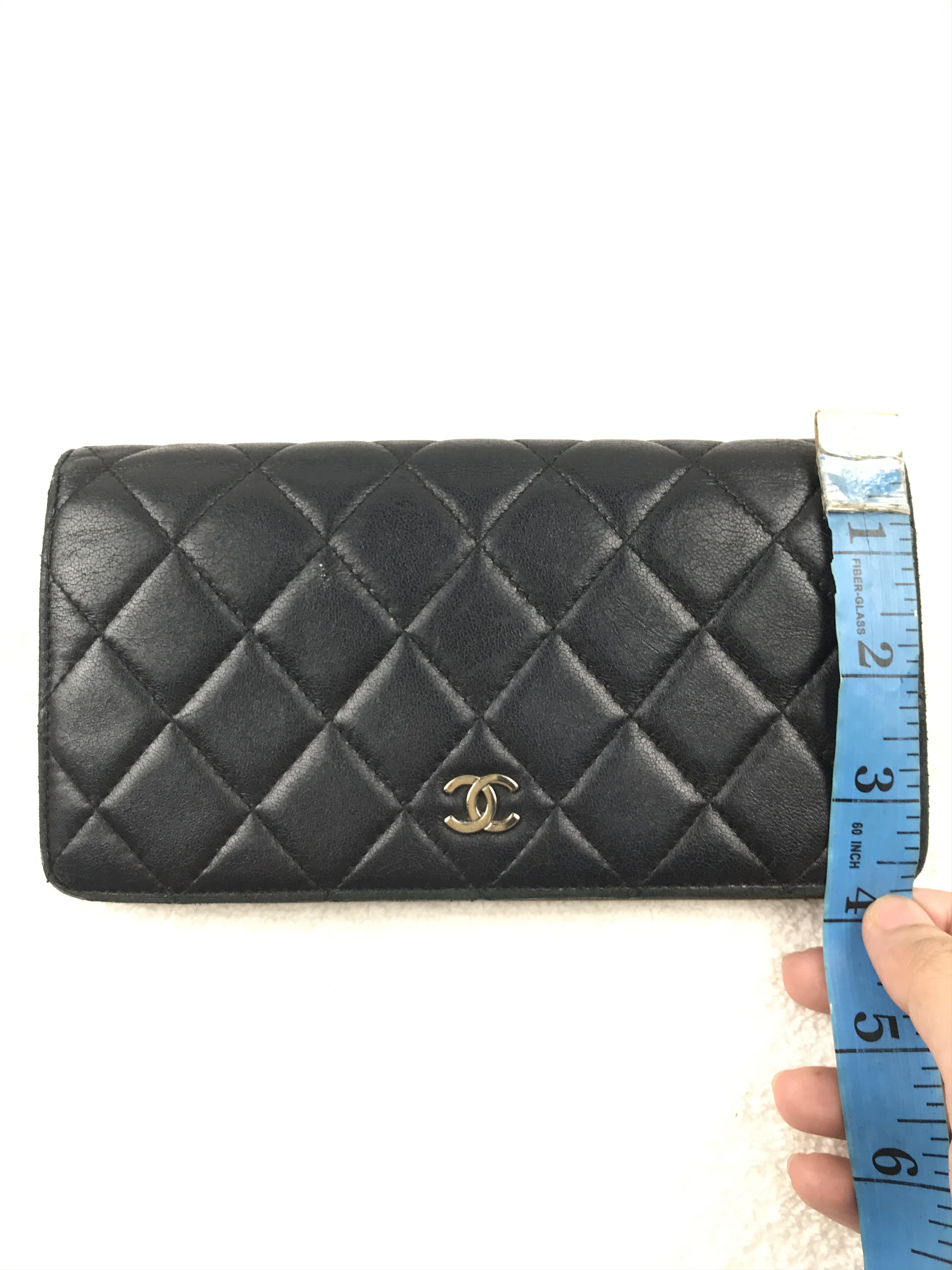 Chanel × Vintage Chanel L-Yen Wallet Classic Long Flap Chanel Wallet Size ONE SIZE - 7 Thumbnail