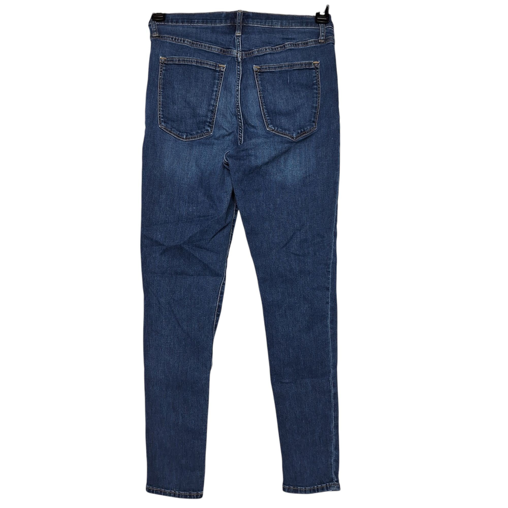 Banana Republic Banana Republic High Rise Soft Skinny Jeans Dark Wash 28/6 I Size 28" / US 6 / IT 42 - 3 Thumbnail