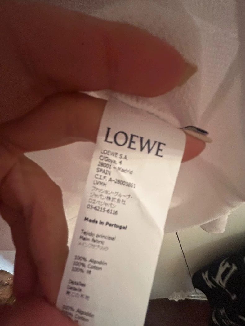 Loewe LOEWE Embroidered large logo hoodie Size M / US 6-8 / IT 42-44 - 3 Thumbnail
