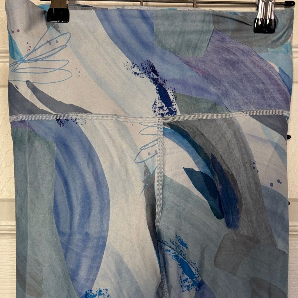 Athleta Athleta Elation 7/8 Tight Leggings Vibrance Snowfall Blue Size 25" / US 0 / IT 36 - 3 Thumbnail