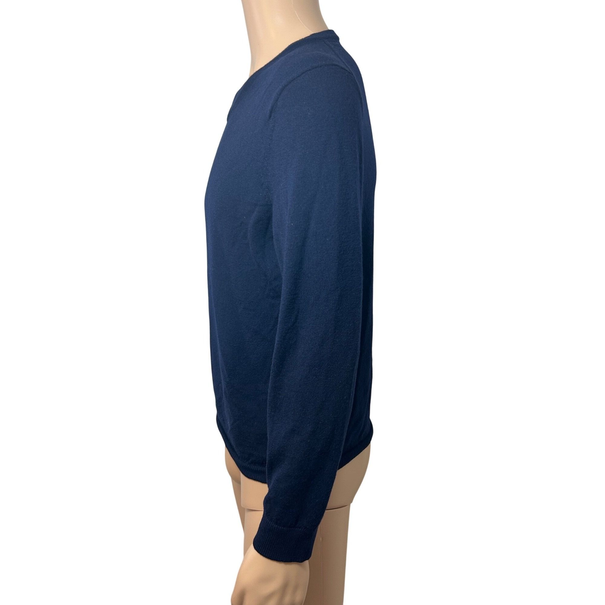 Gap Gap Men’s Sweater M Navy Blue Vintage Long Sleeve V-Neck Cla Size US M / EU 48-50 / 2 - 6 Thumbnail