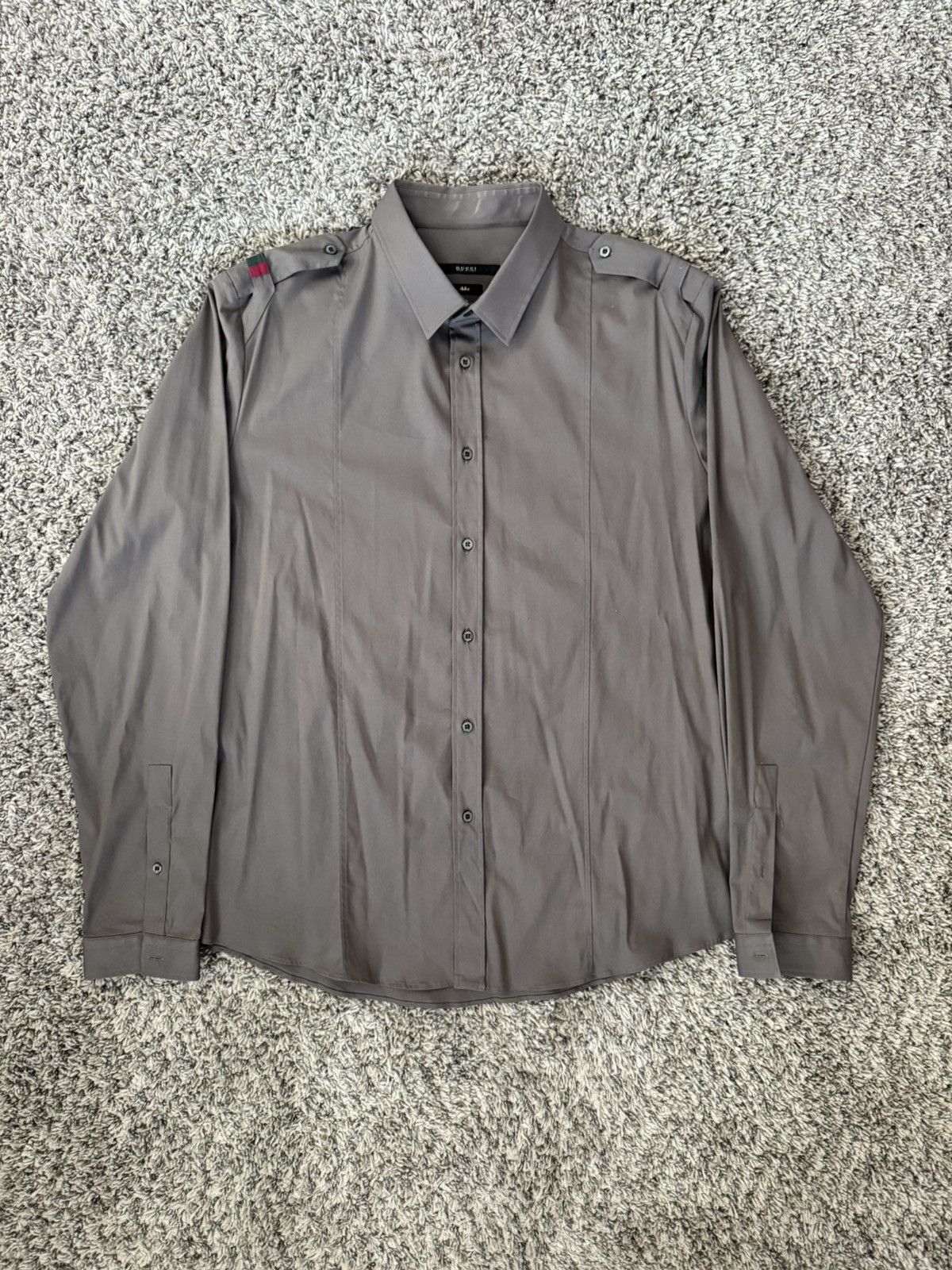 Gucci Gucci Dress Shirt Size 44R - 1 Thumbnail