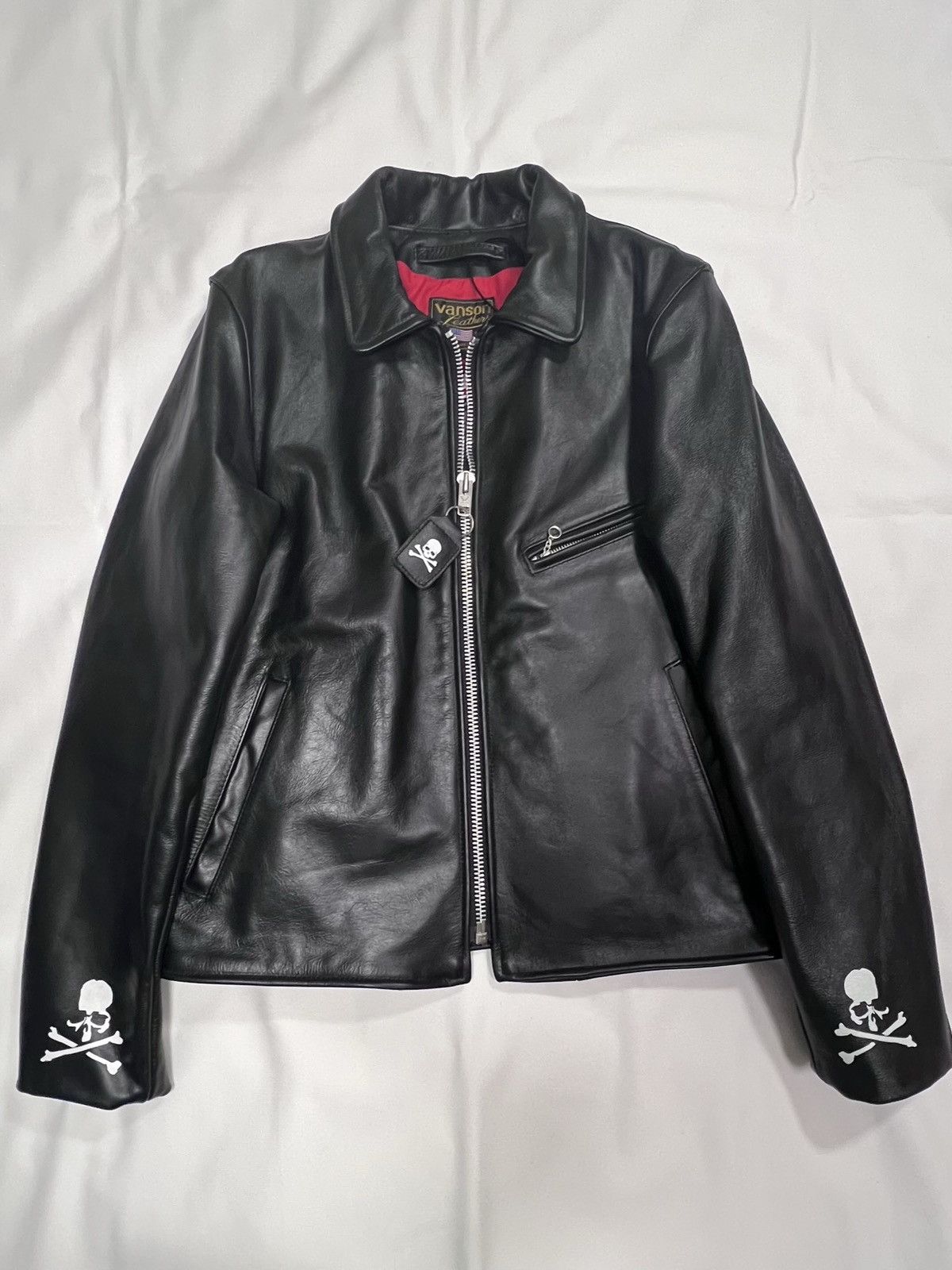 Mastermind Japan × Vanson Leathers Mastermind Japan X Vanson bikers jacket Size US L / EU 52-54 / 3 - 22 Thumbnail