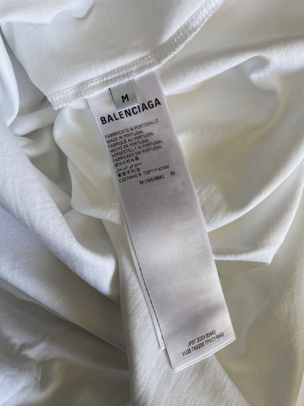 Balenciaga Balenciaga Hawaii Exclusive oversize Tee White Medium Size US M / EU 48-50 / 2 - 5 Thumbnail