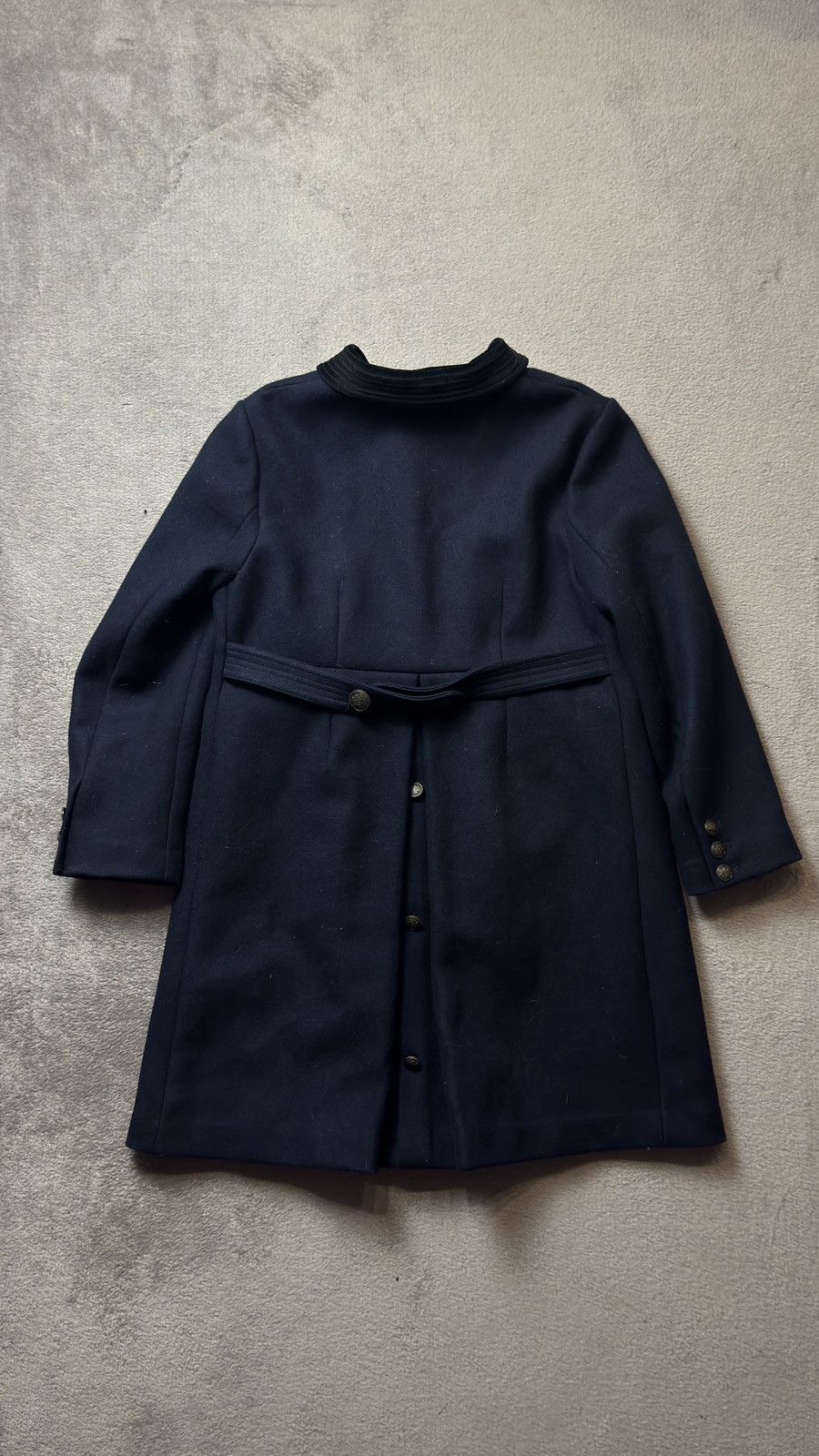 Alexa Chung 00s Napoleon Japan Balmain PPFM Style Alexa Chung Wool Coat Size M / US 6-8 / IT 42-44 - 7 Thumbnail