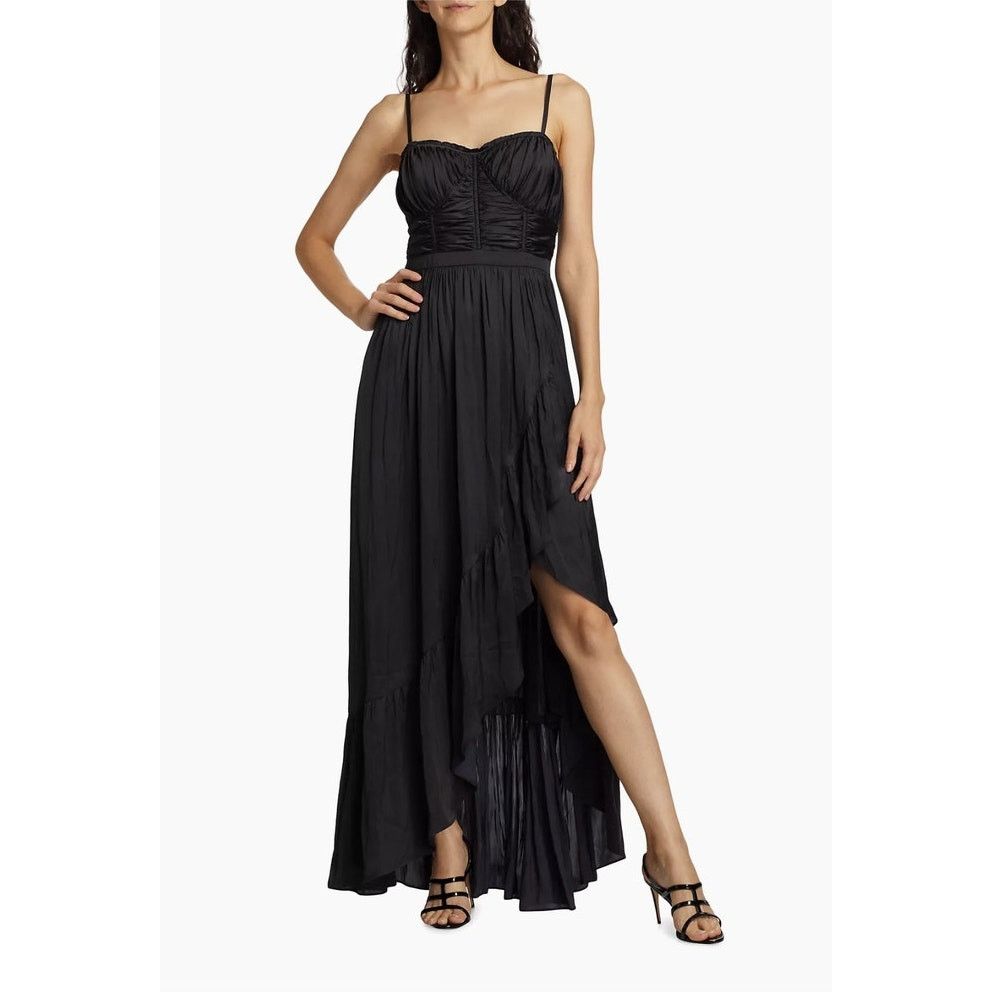 Ramy Brook Ramy Brook Braelyn Shirred Wrap Maxi Dress size 8 Size M / US 6-8 / IT 42-44 - 1 Thumbnail
