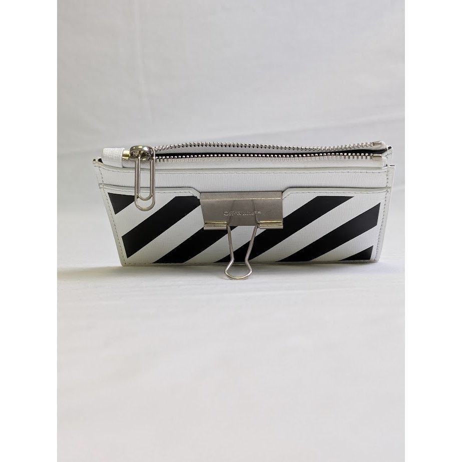 Off-White o1rshd1 Size: OS / Binder Card Case in White/Black Size ONE SIZE - 6 Thumbnail