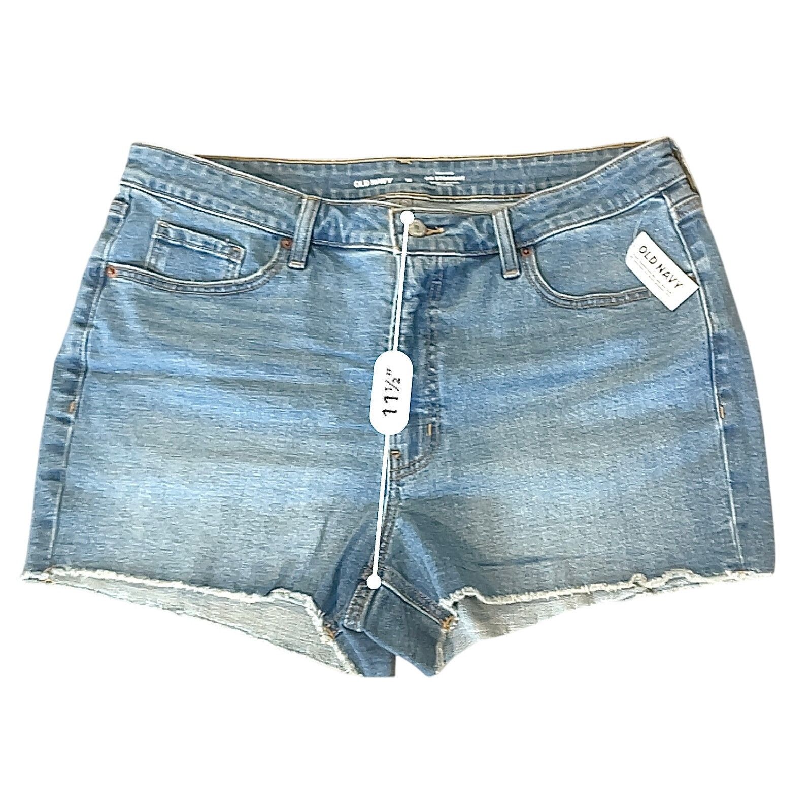Old Navy Old Navy OG Dana Straight 3" Ins Jean Cut Off Shorts 6 NWT Size 38" / US 16 / IT 52 - 6 Thumbnail