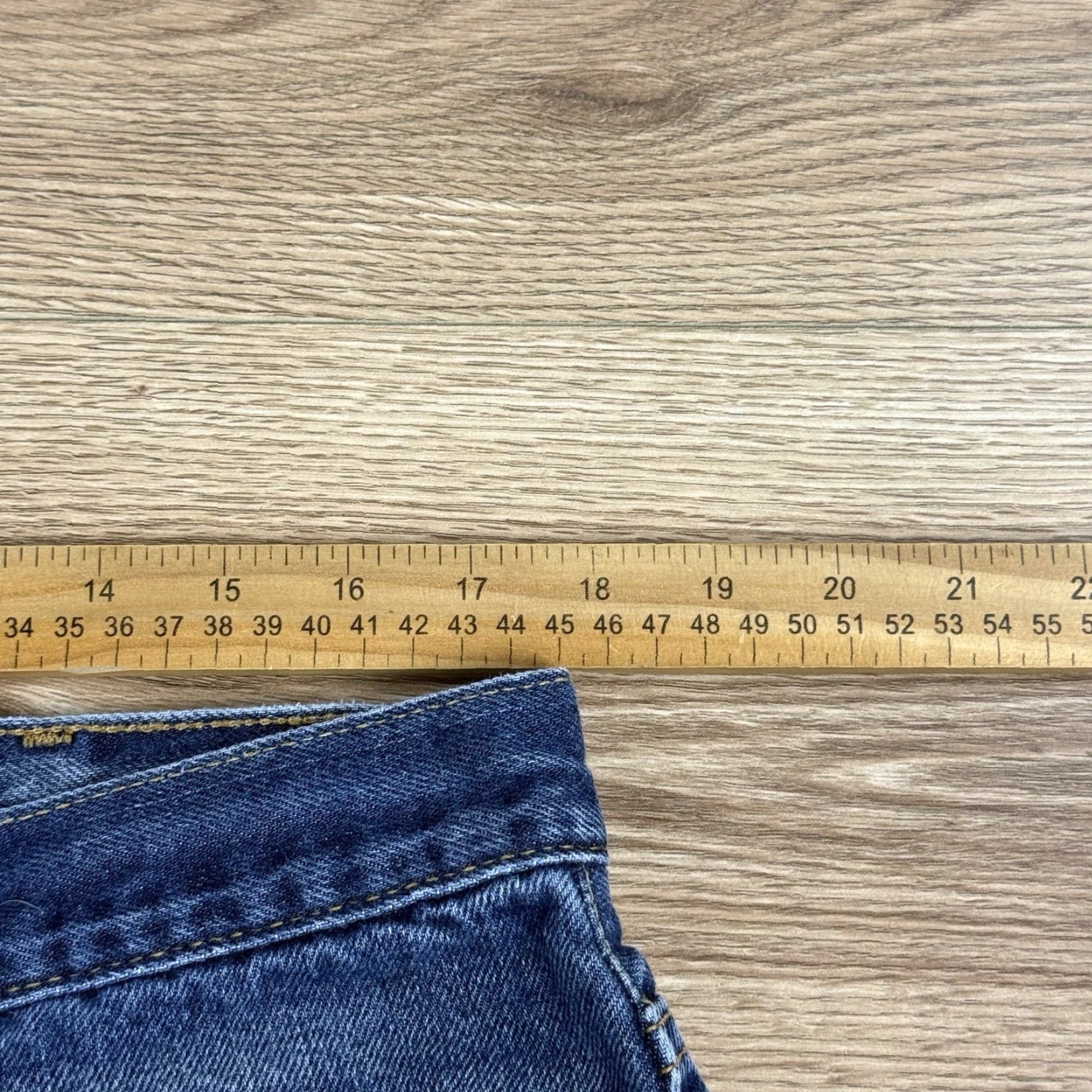 Levi's LEVI'S 505 MEN'S DENIM JEANS REGULAR FIT STRAIGHT LEG SIZE 38 X 32 BLUE Size US 38 / EU 54 - 4 Thumbnail