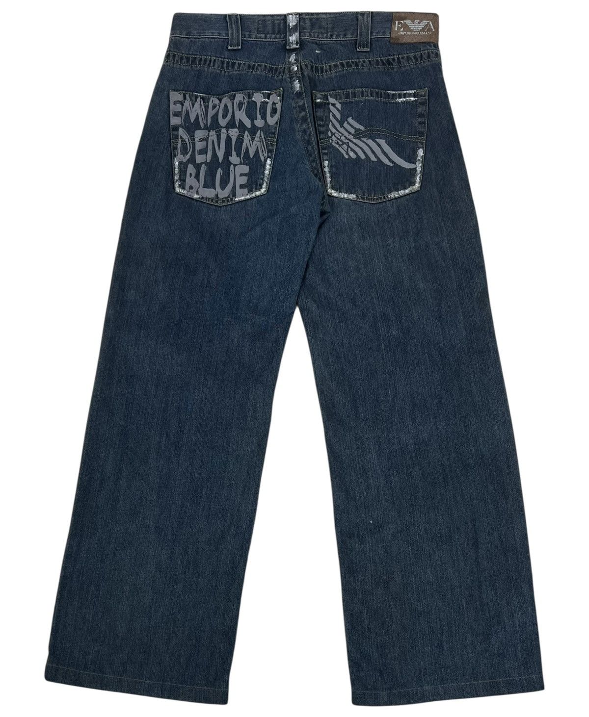 Emporio Armani Emporio Armani Wide Jeans Size US 32 / EU 48 - 2 Thumbnail