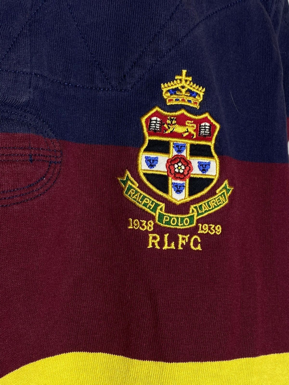 Polo Ralph Lauren 🔥 VINTAGE RALPH LAUREN RUGBY SHIRT PREP SCHOOL VIBES Size US M / EU 48-50 / 2 - 4 Thumbnail