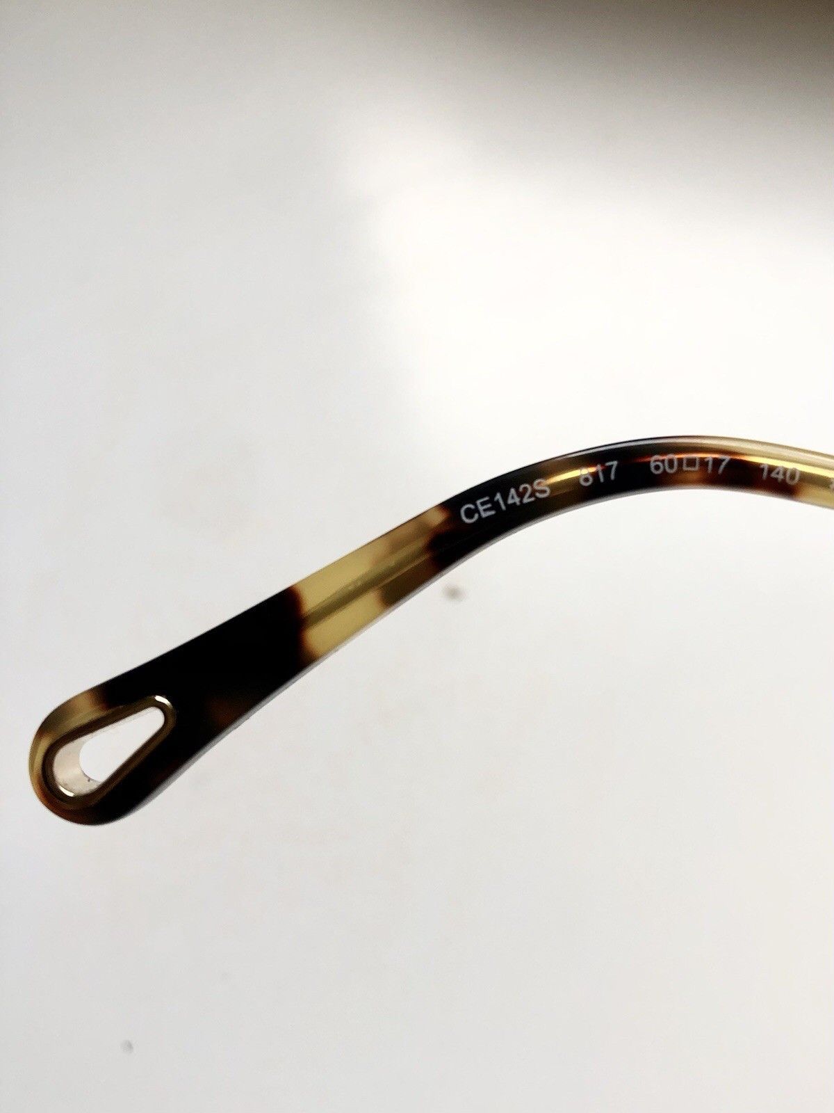 Chloe Chloe Rimless Flower Brown Gradient Sunglasses CE142S NIB Size ONE SIZE - 6 Thumbnail