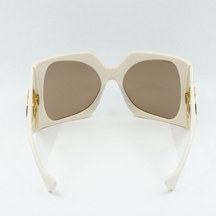 Gucci Gucci GG1255S 002 Sunglasses Ivory Butterfly Frame Size ONE SIZE - 6 Thumbnail