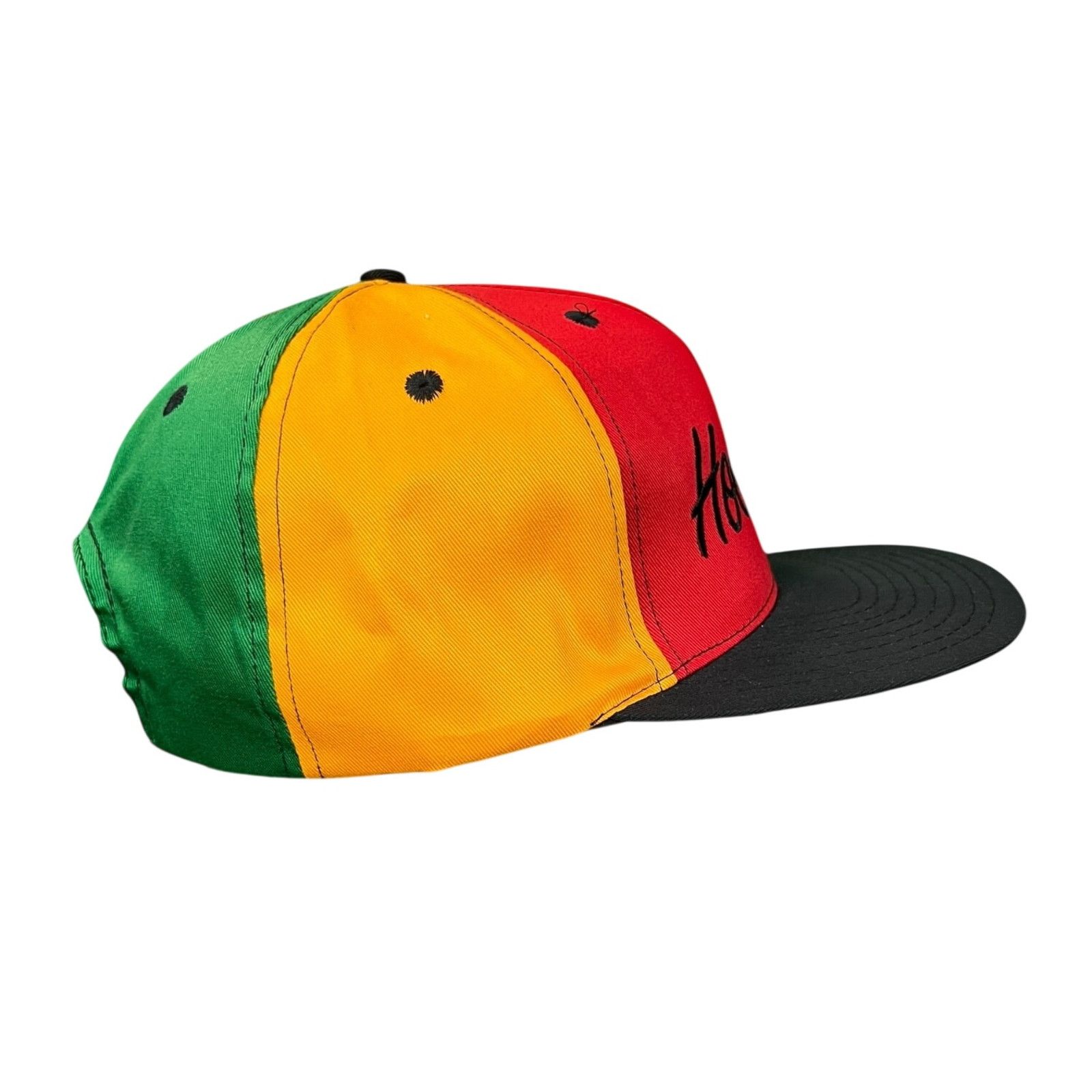 Other Vintage 90s Hooters Rastafarian Jamaican Snapback Hat New Size ONE SIZE - 5 Thumbnail