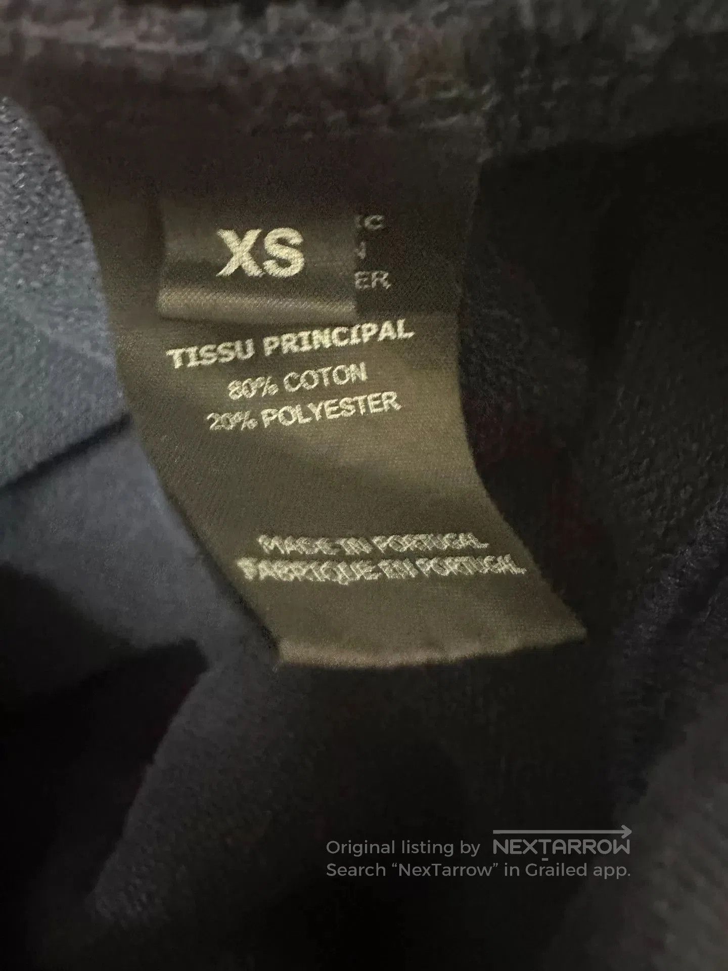 Vetements Vetements Blue Hoodie with Design Details. Size US XS / EU 42 / 0 - 4 Thumbnail