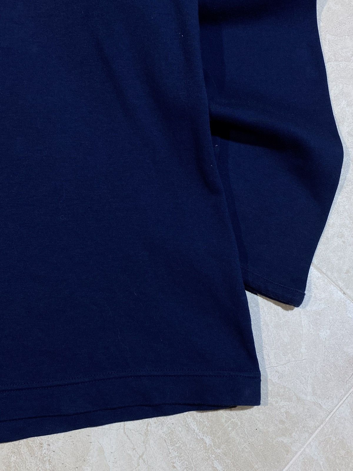 Nike 🔥 00s RARE NIKE TURTLENECK NAVY BLUE SWEATSHIRT VINTAGE Size US L / EU 52-54 / 3 - 6 Thumbnail