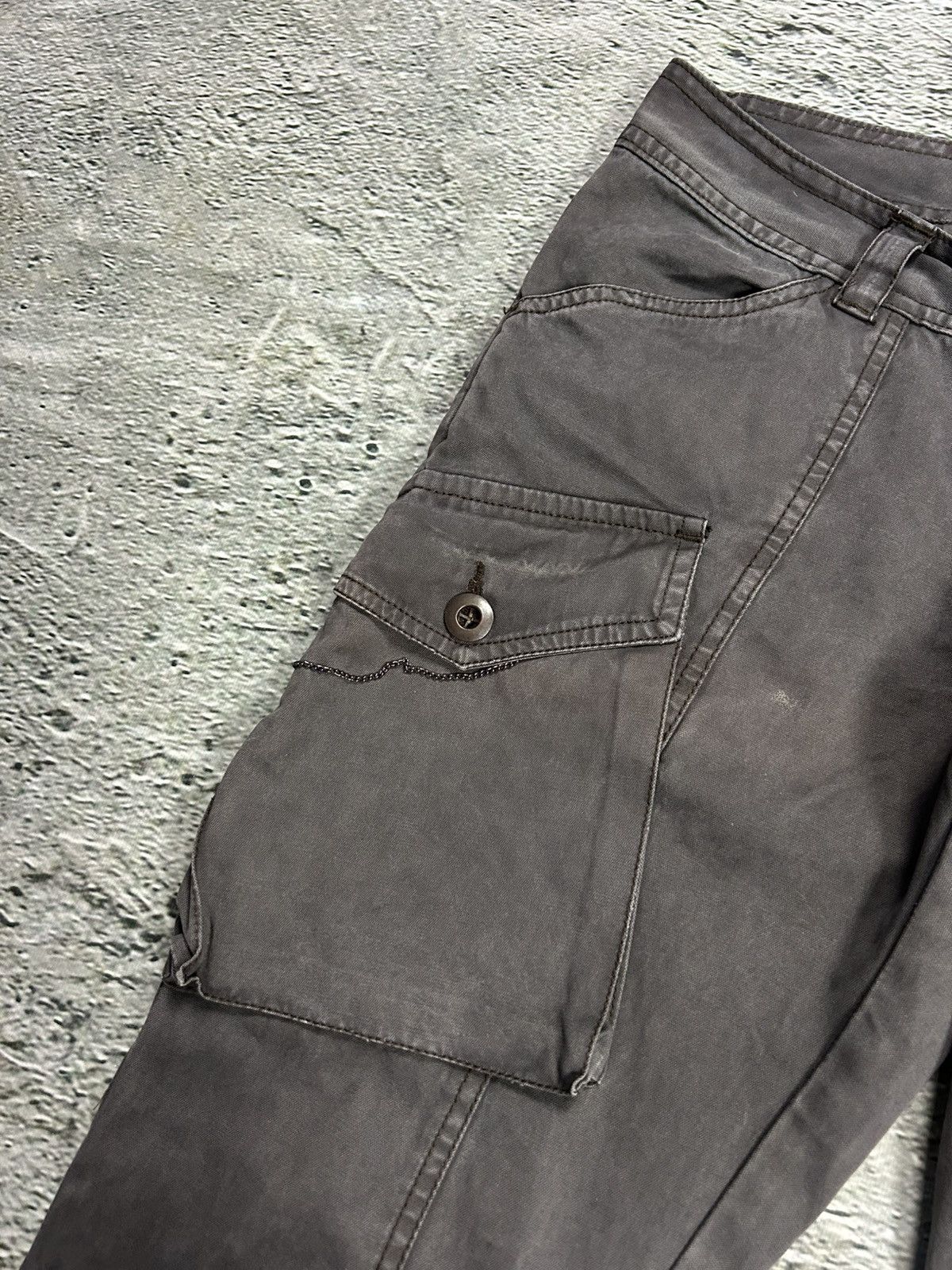 Vintage Vintage cargo pants flated grey utility military Size US 32 / EU 48 - 5 Thumbnail