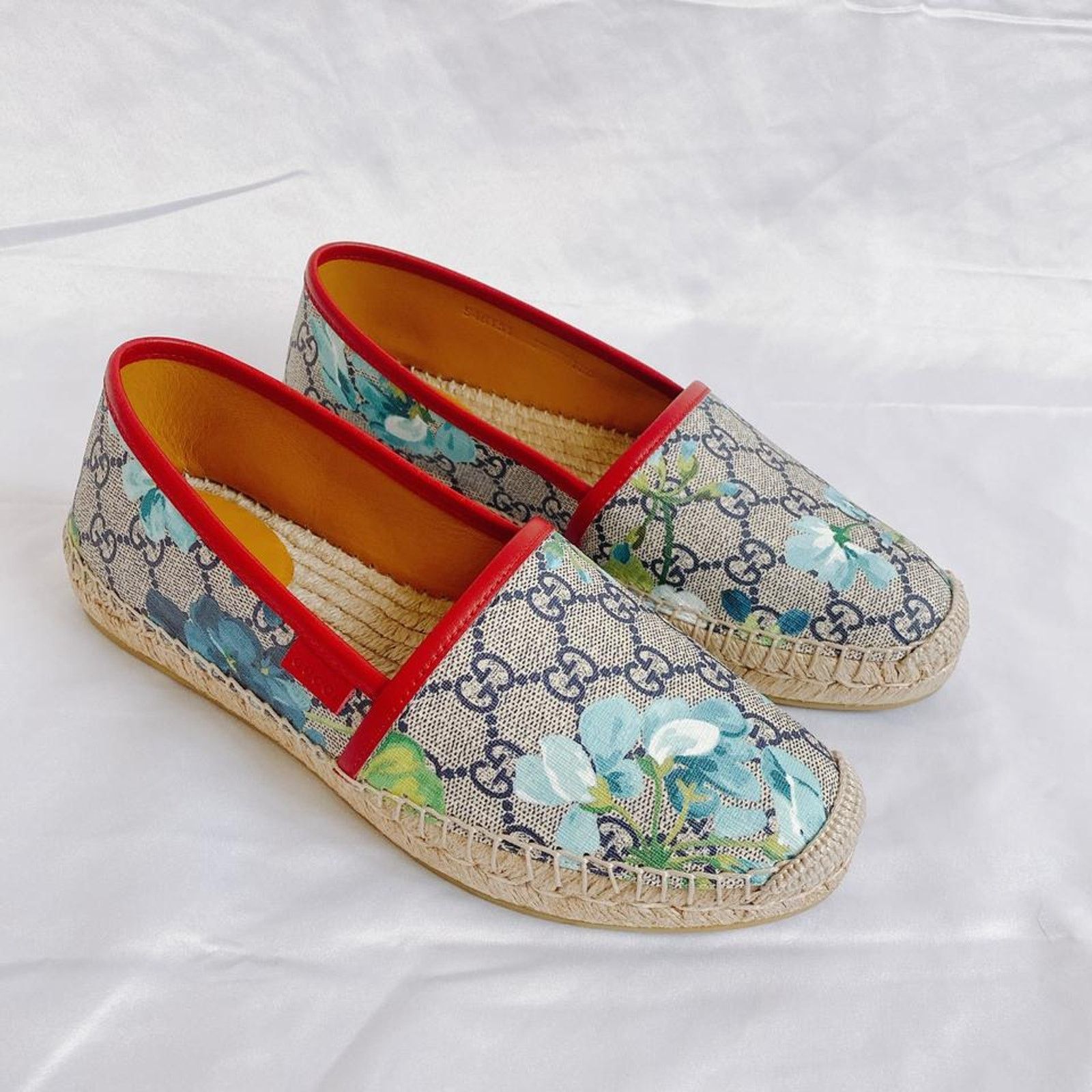 Gucci GG logo floral bloom espadrilles Size US 6 / IT 36 - 3 Thumbnail