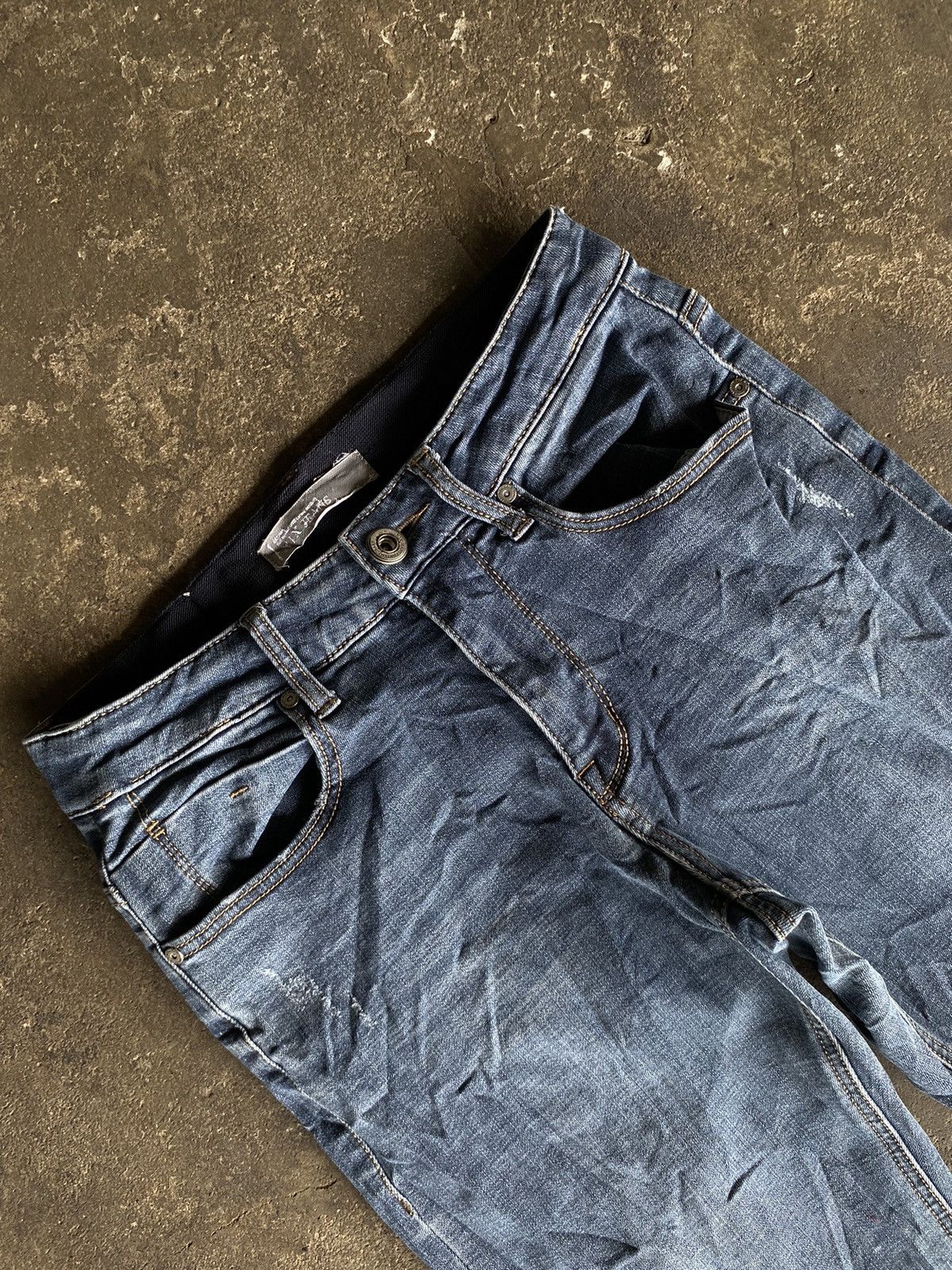 If Six Was Nine × Japanese Brand NIX DENIM PANTS Size US 28 / EU 44 - 2 Thumbnail