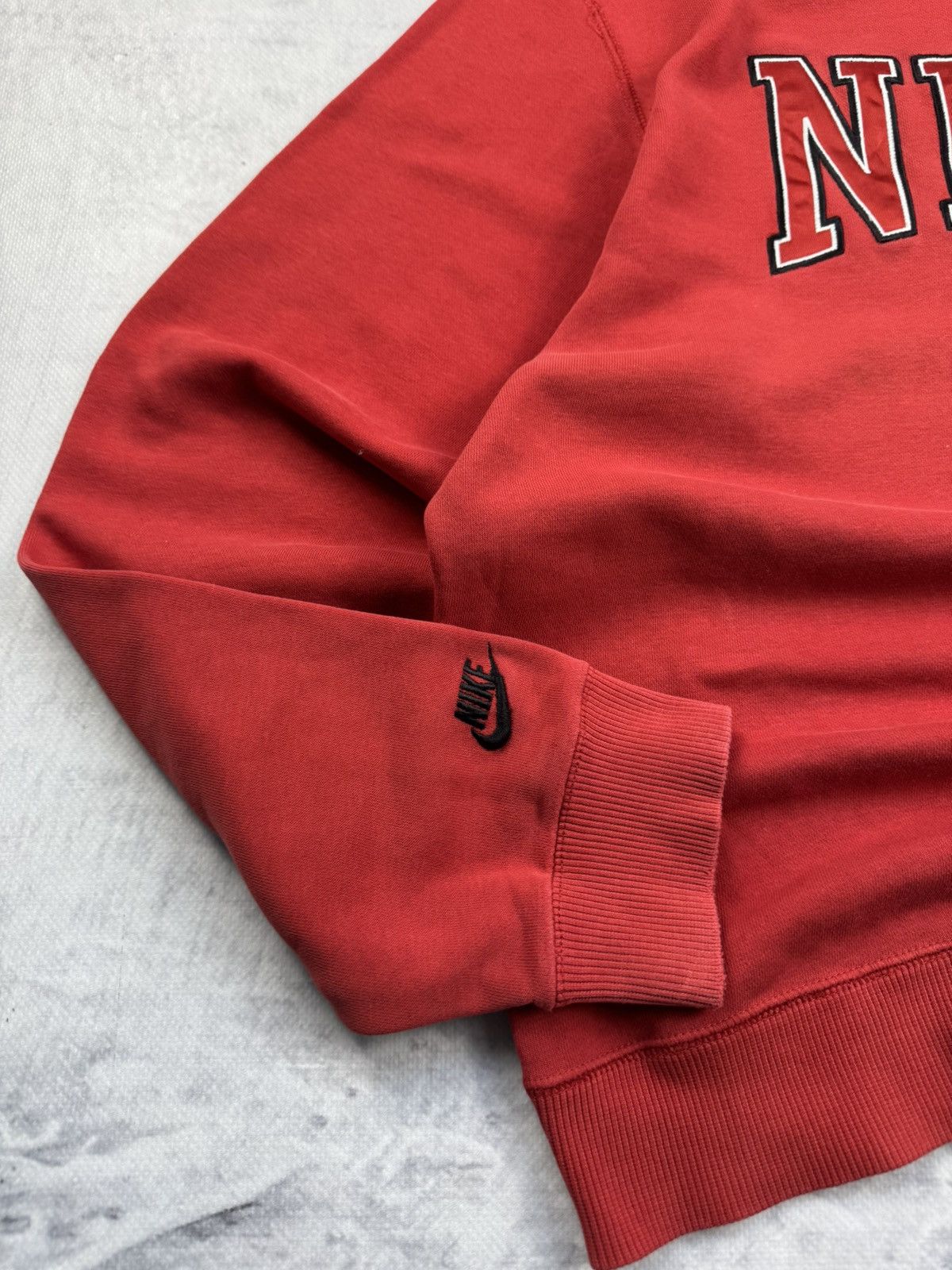Nike × Vintage NIKE VINTAGE CENTER LOGO OVERSIZE BOXY SWEATSHIRT Size US M / EU 48-50 / 2 - 5 Thumbnail