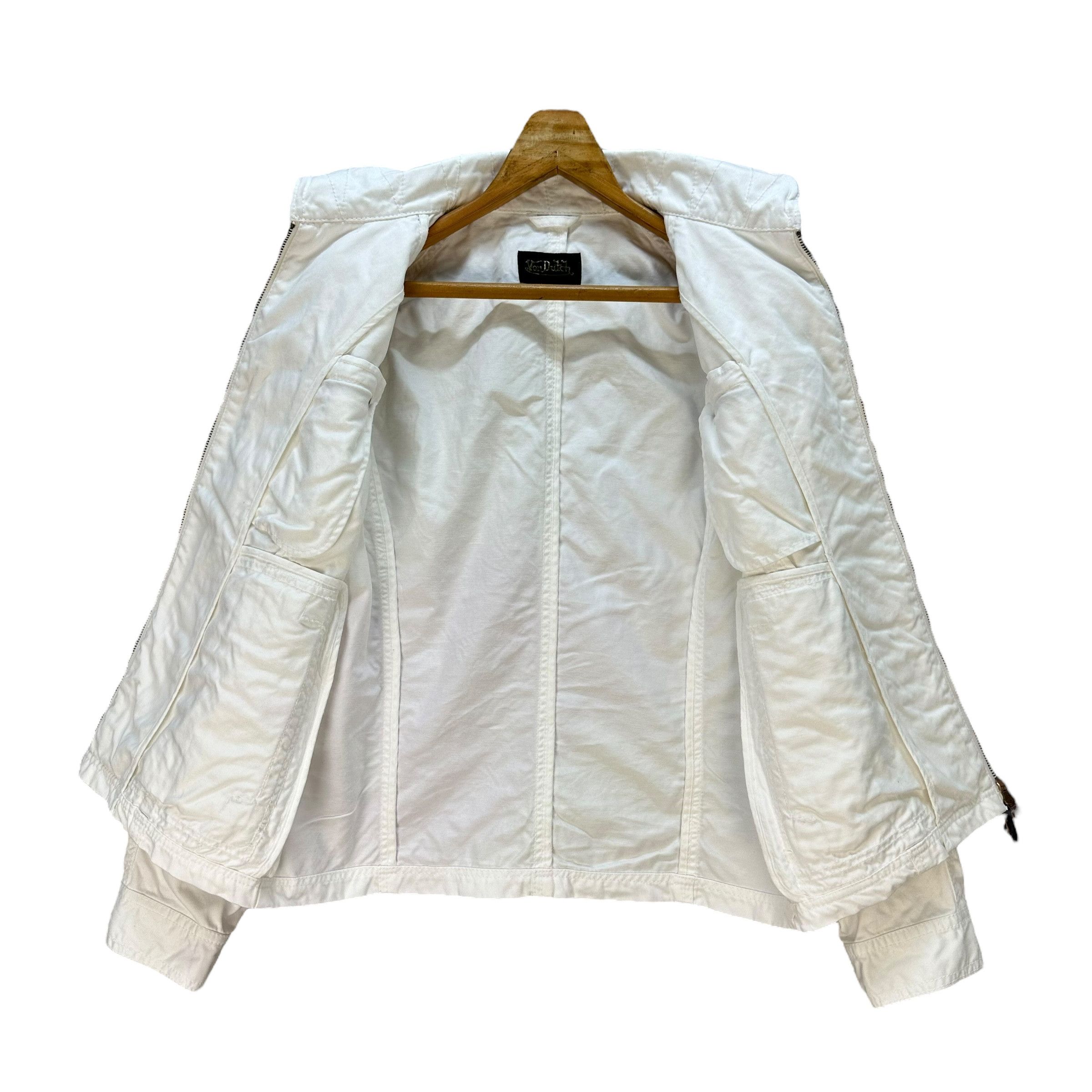 Von Dutch Vintage VON DUTCH 4 Pocket White Jacket #A74-1787 Size US L / EU 52-54 / 3 - 7 Thumbnail