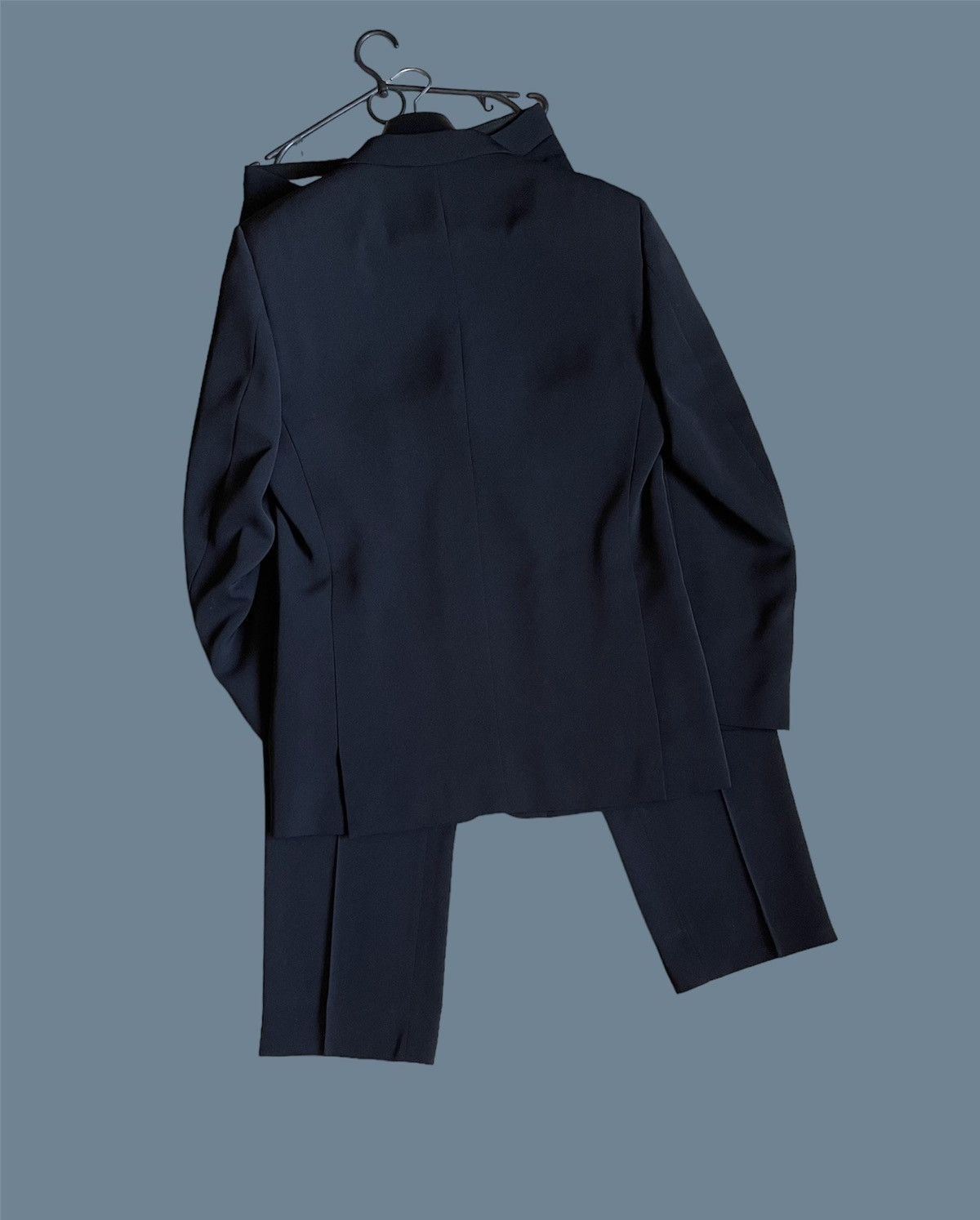 Versace × Vintage 90’s Versace classic black suit vintage Size 50R - 6 Thumbnail