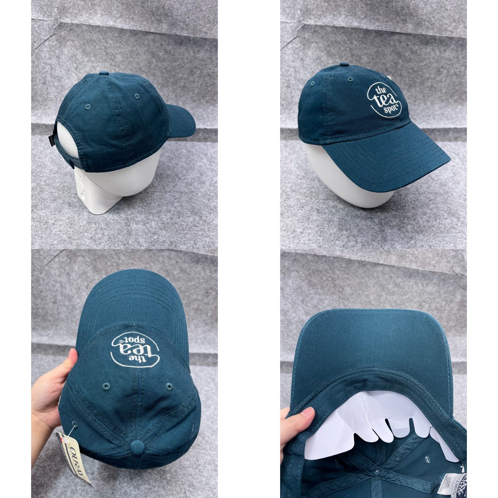 Vintage Vintage Ouray Baseball Cap Hat Unisex Adult One Size Blue Cotton Logo Embroidered Adjustable Size ONE SIZE - 8 Thumbnail