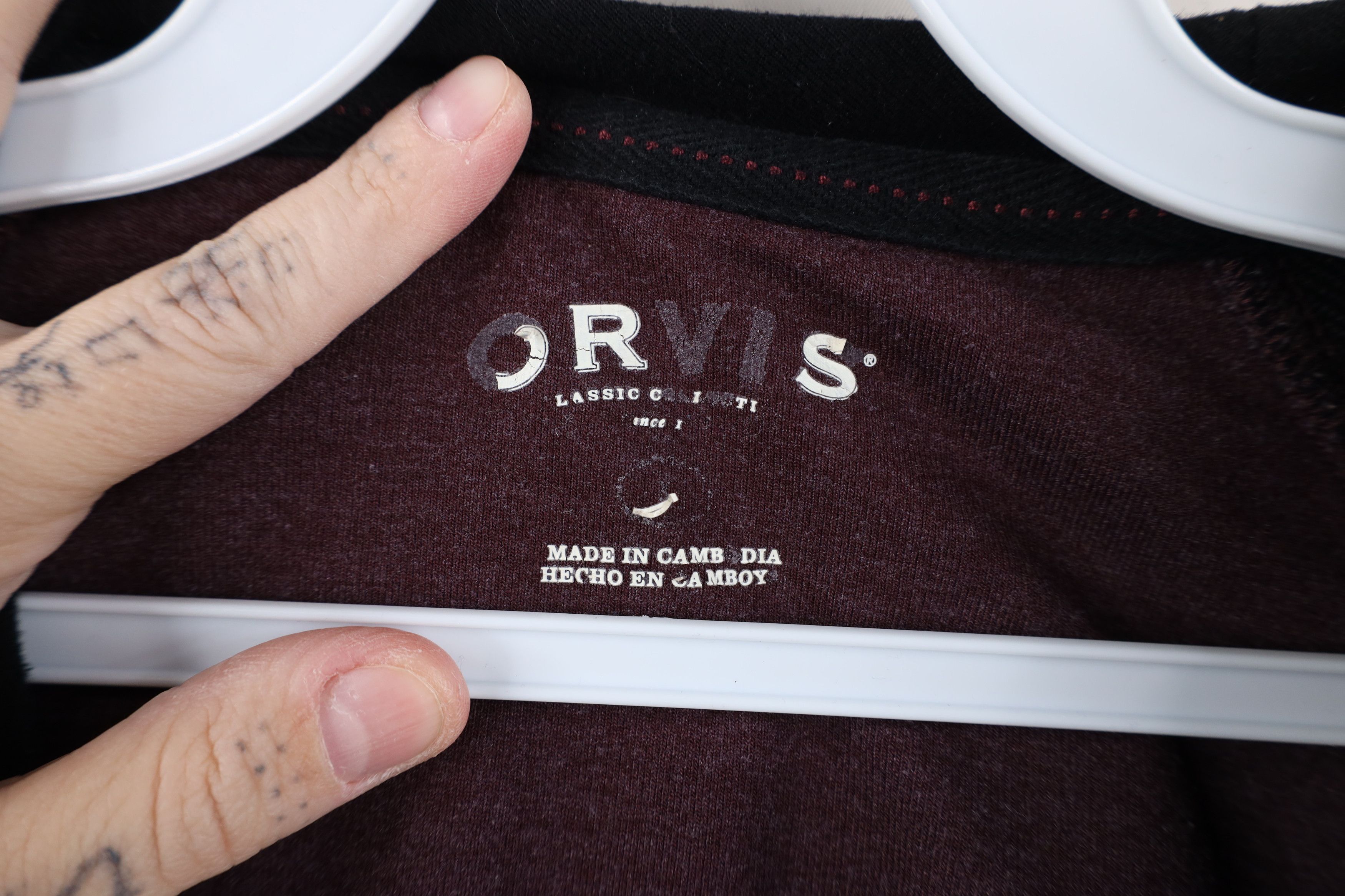 Orvis Vintage Y2K Orvis Jersey Knit Raglan Long Sleeve T-Shirt Size US L / EU 52-54 / 3 - 5 Thumbnail