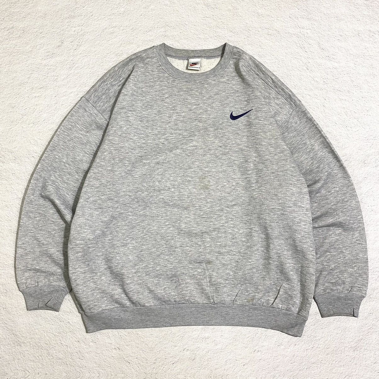 Nike × Vintage 🔥RARE🔥 Vintage Nike 90s sweatshirt Size US XL / EU 56 / 4 - 1 Thumbnail