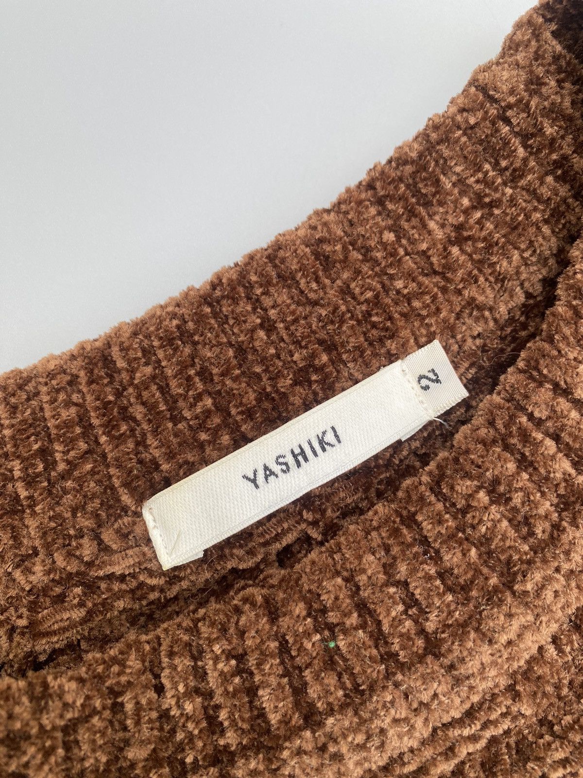 YASHIKI Velour Knit Sweater Size US M / EU 48-50 / 2 - 7 Thumbnail