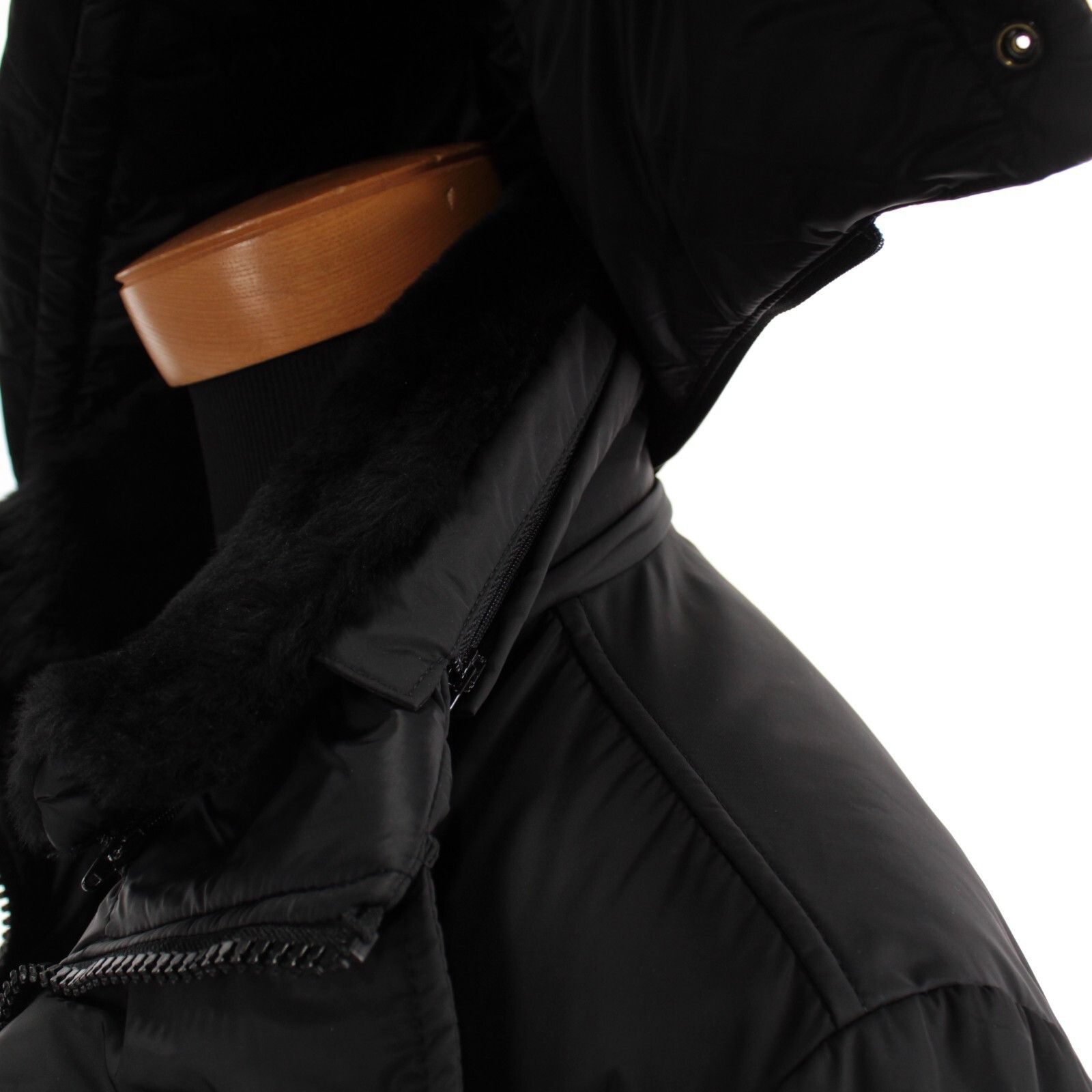 Other Di Bello Coat Size L US In Black Polyester Size US L / EU 52-54 / 3 - 9 Thumbnail