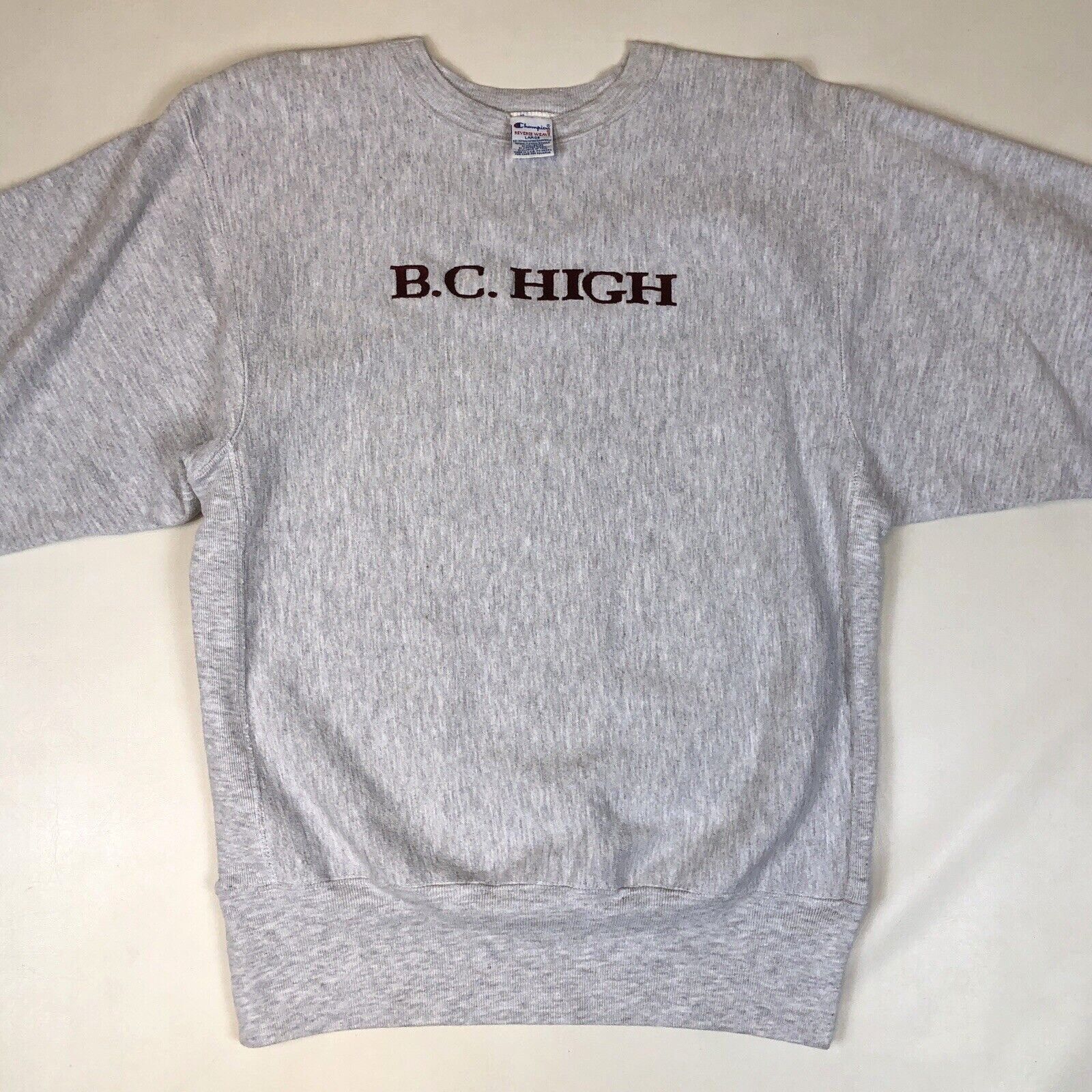 Champion Vintage Boston College BC High School Champion Reverse Weave Size US L / EU 52-54 / 3 - 2 Thumbnail
