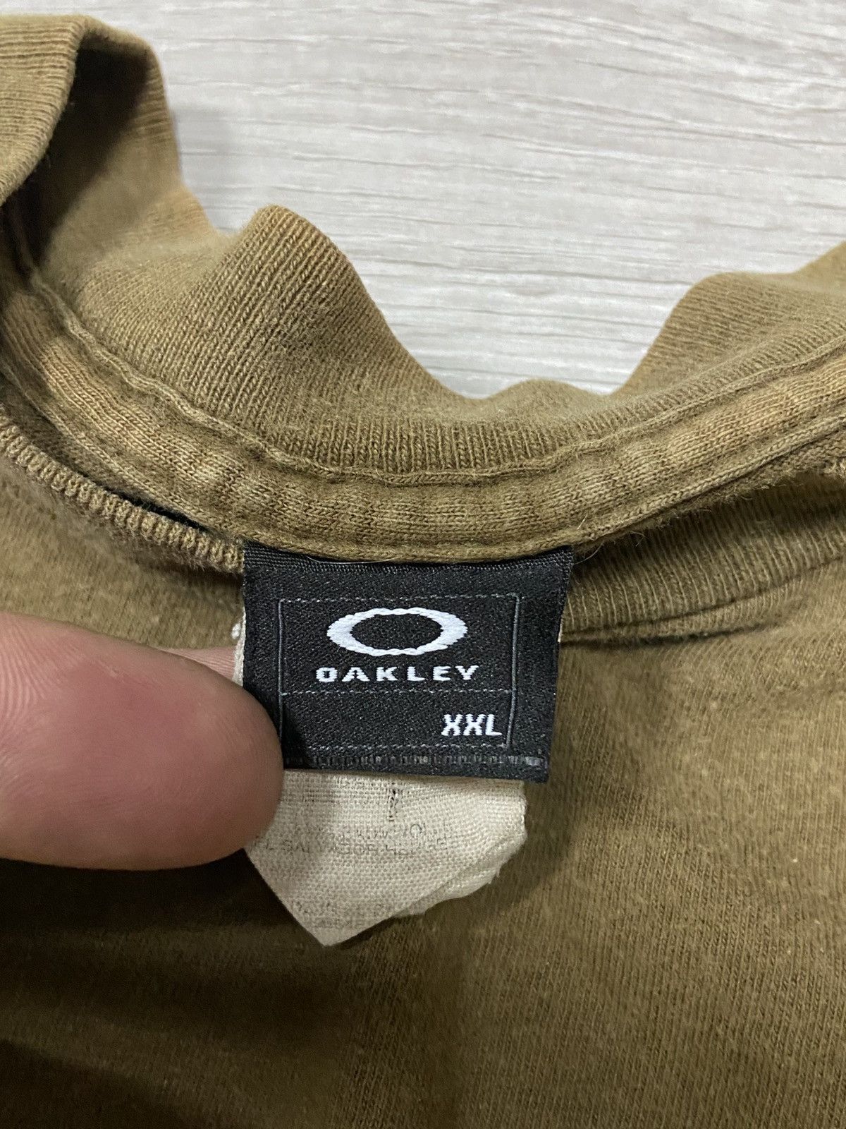 Oakley Oakley skull big logo Tee vintage Size US XL / EU 56 / 4 - 5 Thumbnail
