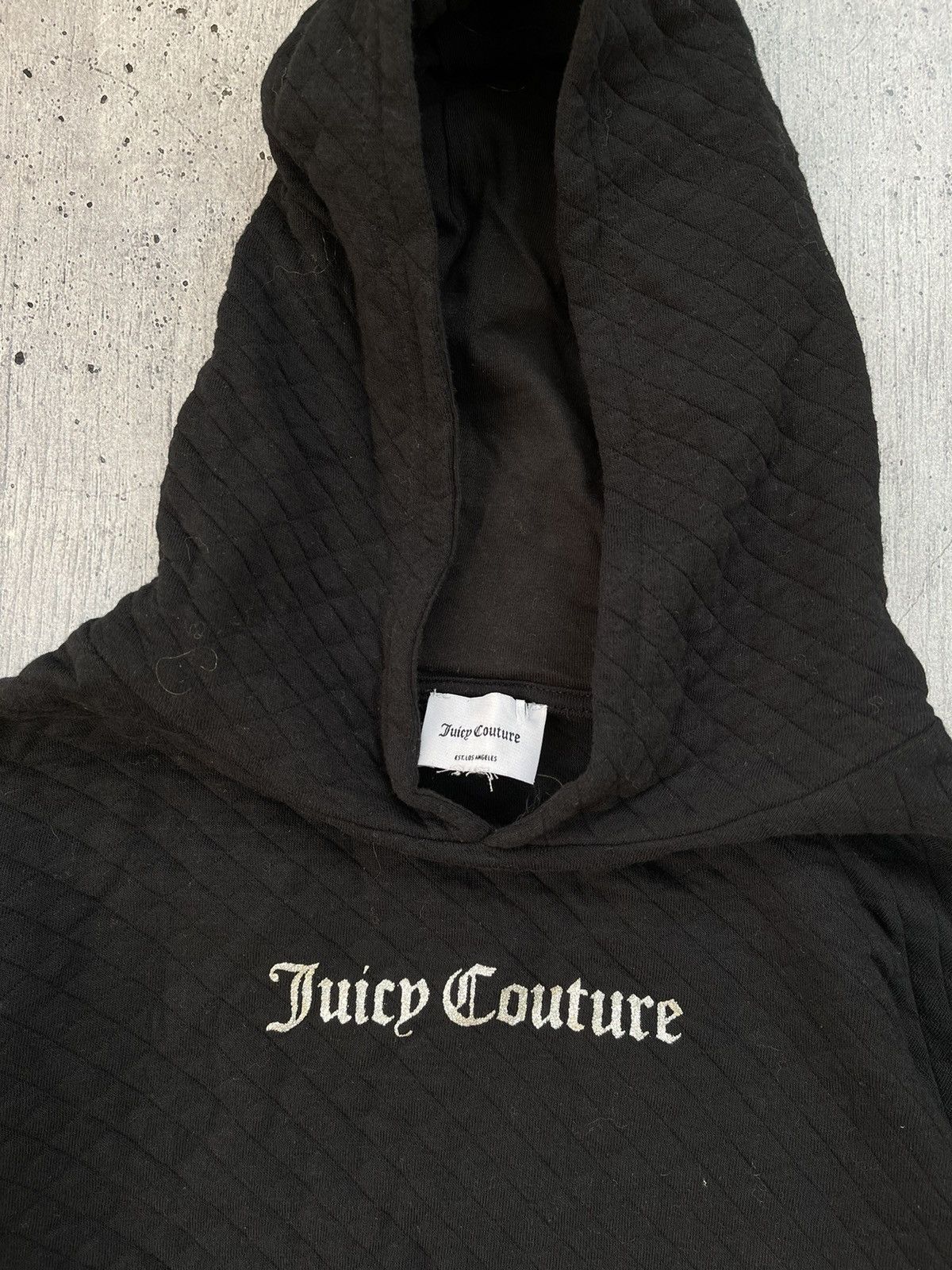 Juicy Couture Jeans × Vintage Juicy Couture Y2K Hoodie Size L / US 10 / IT 46 - 3 Thumbnail
