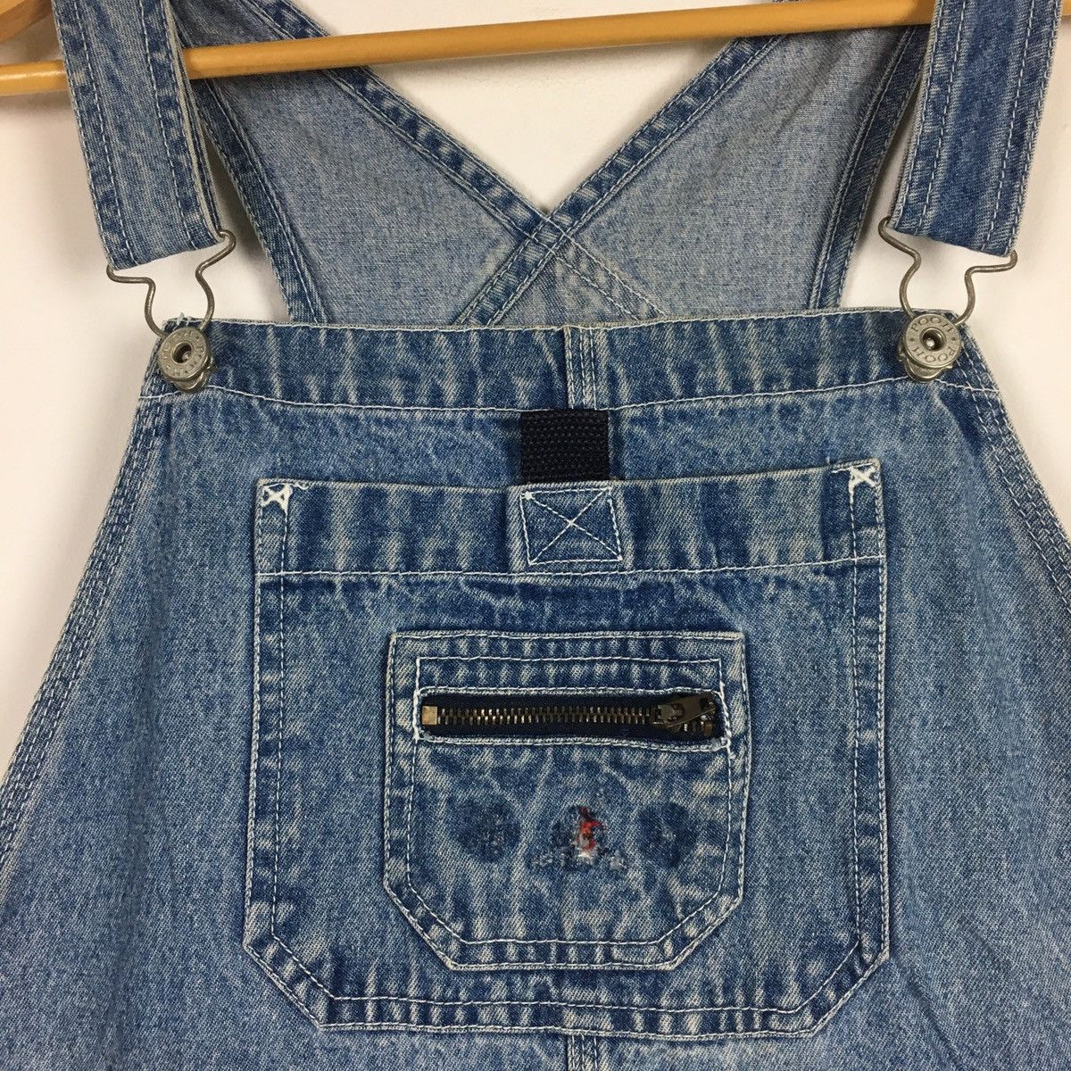 Disney Vintage Disney Pooh Bib Overall Baggy Size 39" - 7 Thumbnail