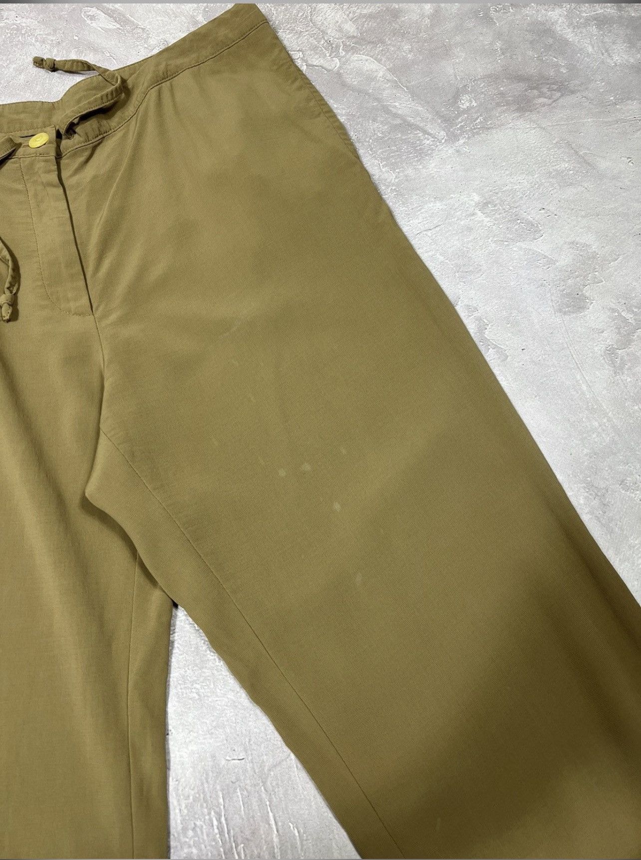 Dries Van Noten Vintage Dries Van Noten Viscose Distressed Pants Size 30" / US 8 / IT 44 - 4 Thumbnail
