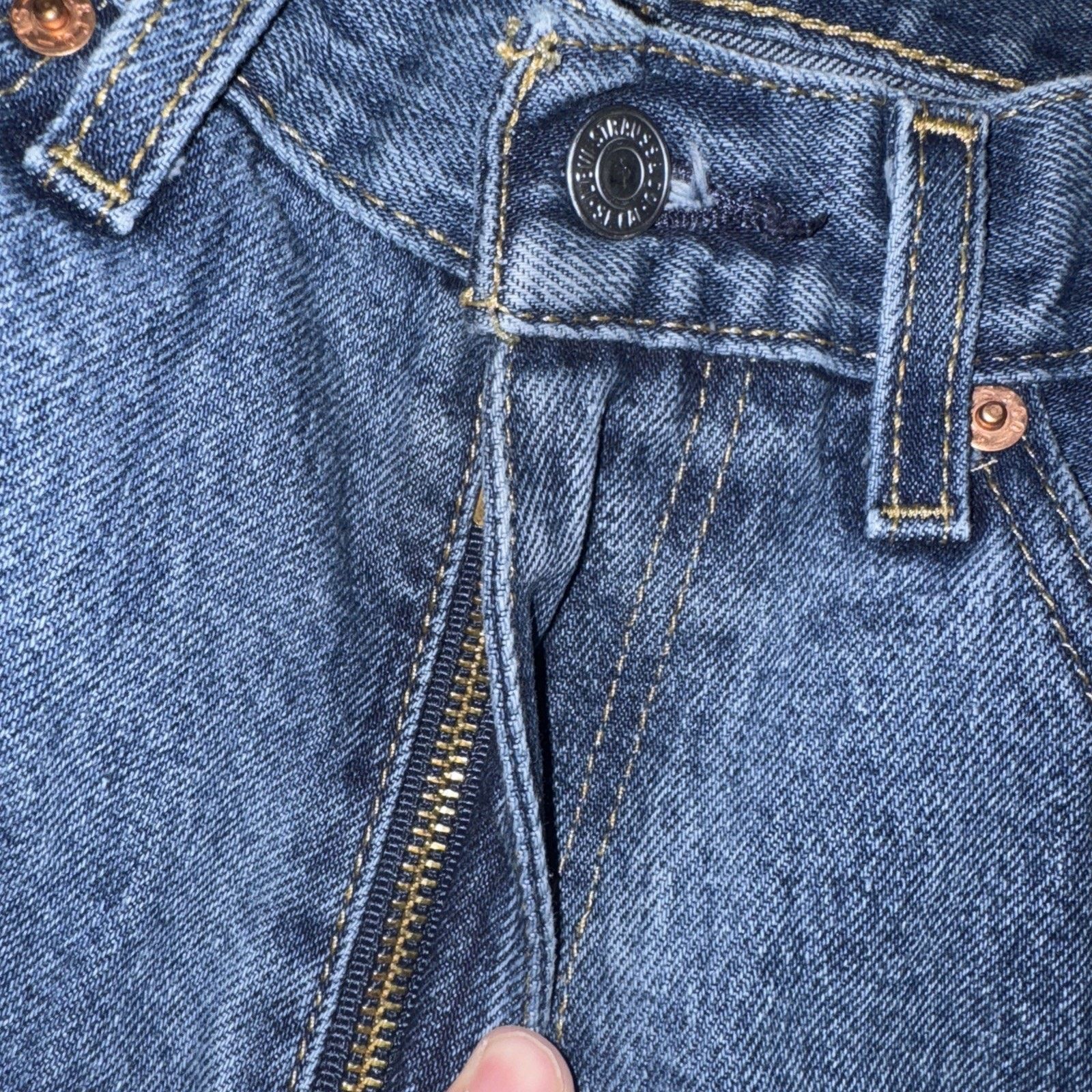 Levi's Levi’s 505 Denim Blue Jeans 34x24 Measured Size US 34 / EU 50 - 5 Thumbnail