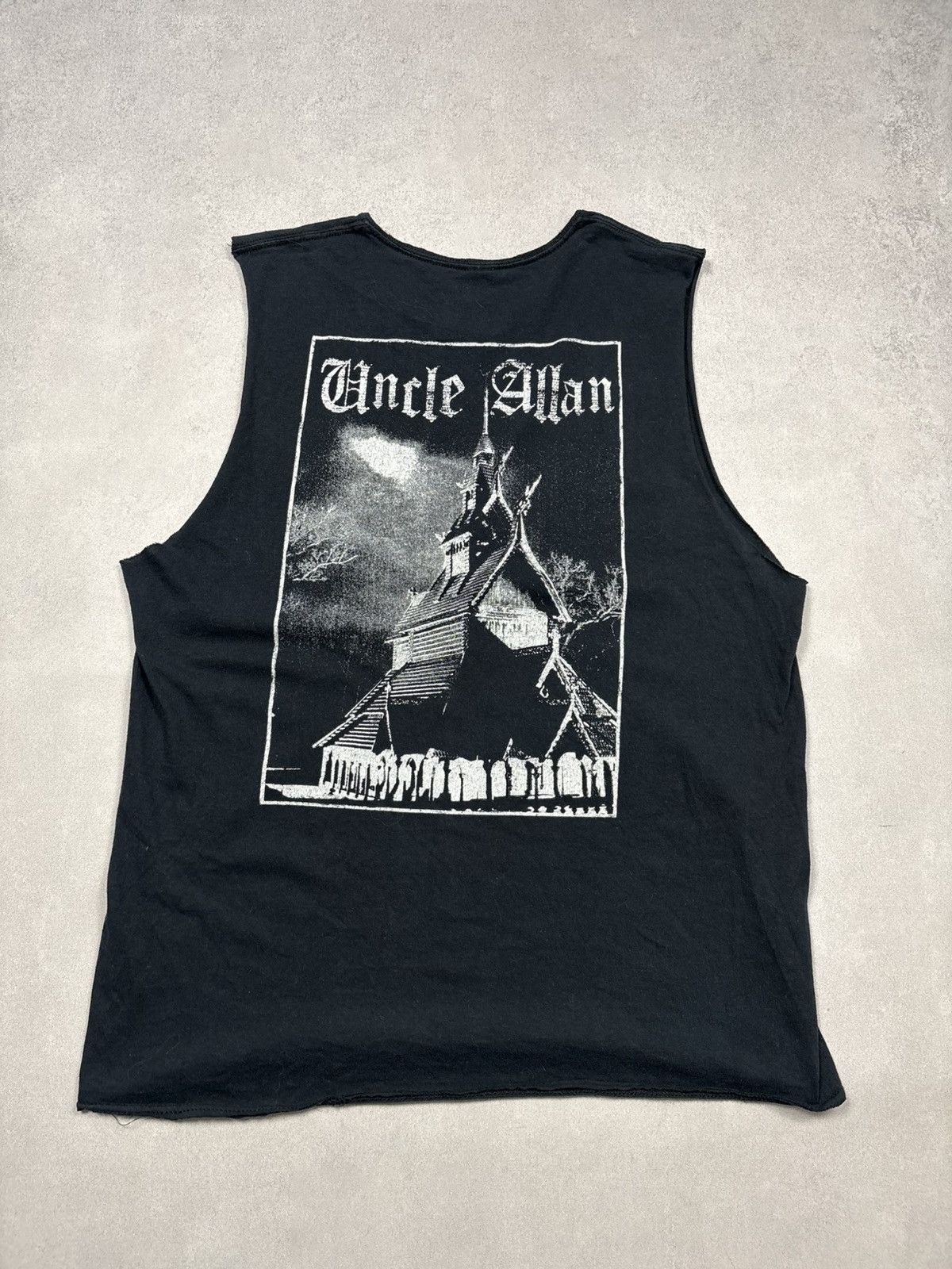 Band Tees Vintage Watain Uncle Black Metal Tank Top Band Shirt L 00s Size US L / EU 52-54 / 3 - 2 Thumbnail