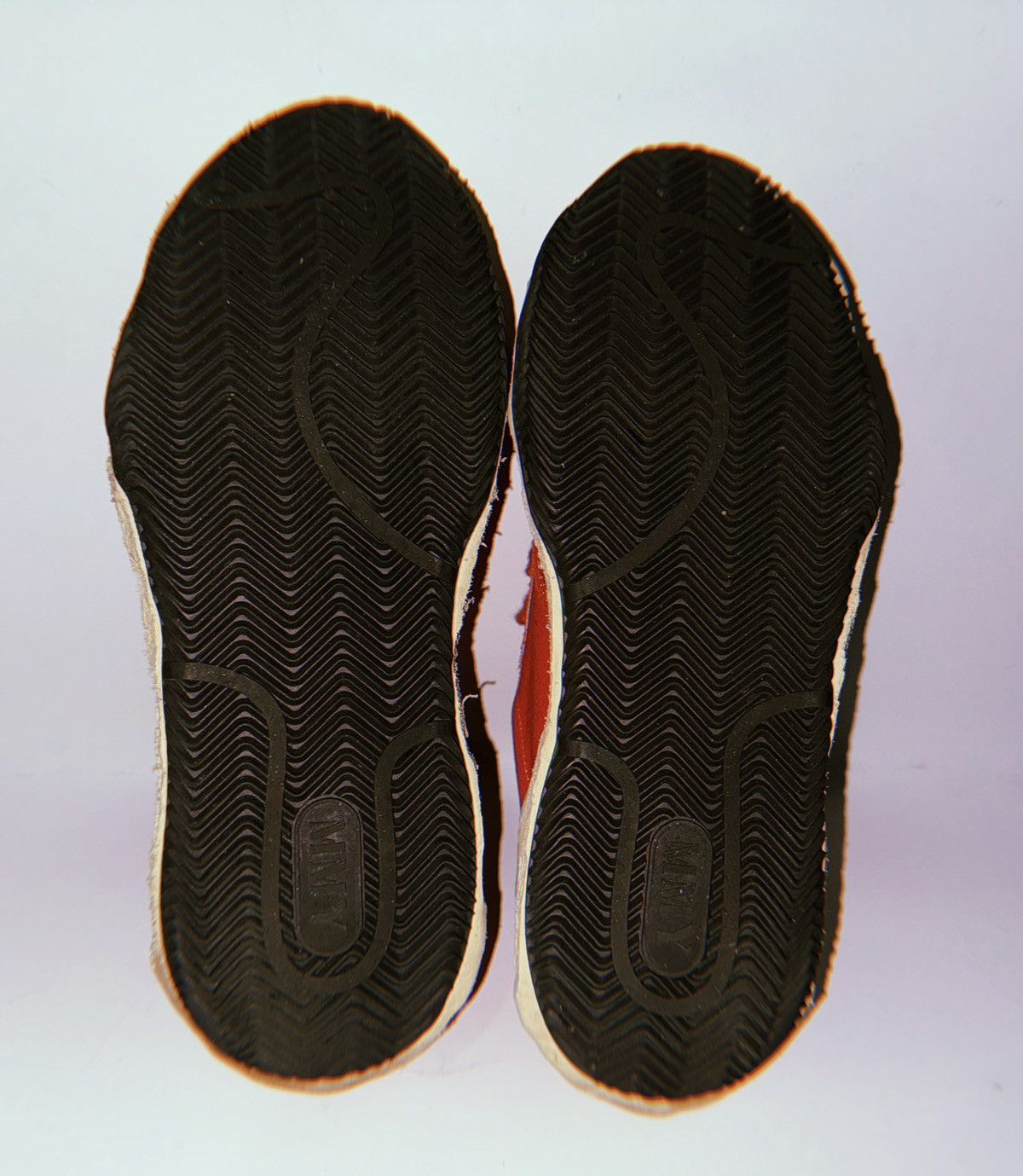 Maison MIHARA YASUHIRO Maison Mihara Yasuhiro MMY Blakey – Custom (Orange/White) Size US 11.5 / EU 44-45 - 11 Thumbnail