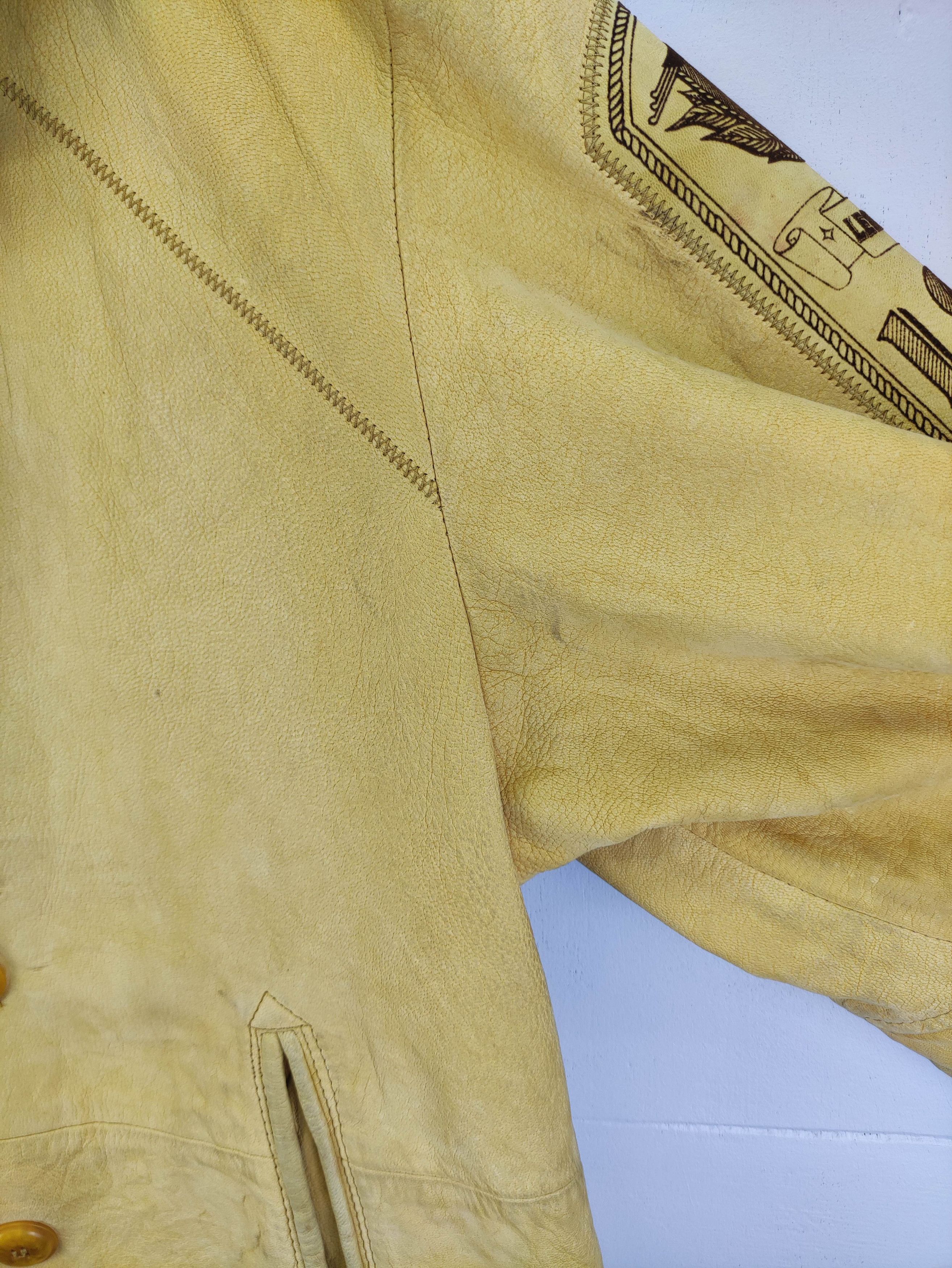Leather Vintage Albino Gardin Italian Style Leather Jacket Size US L / EU 52-54 / 3 - 4 Thumbnail