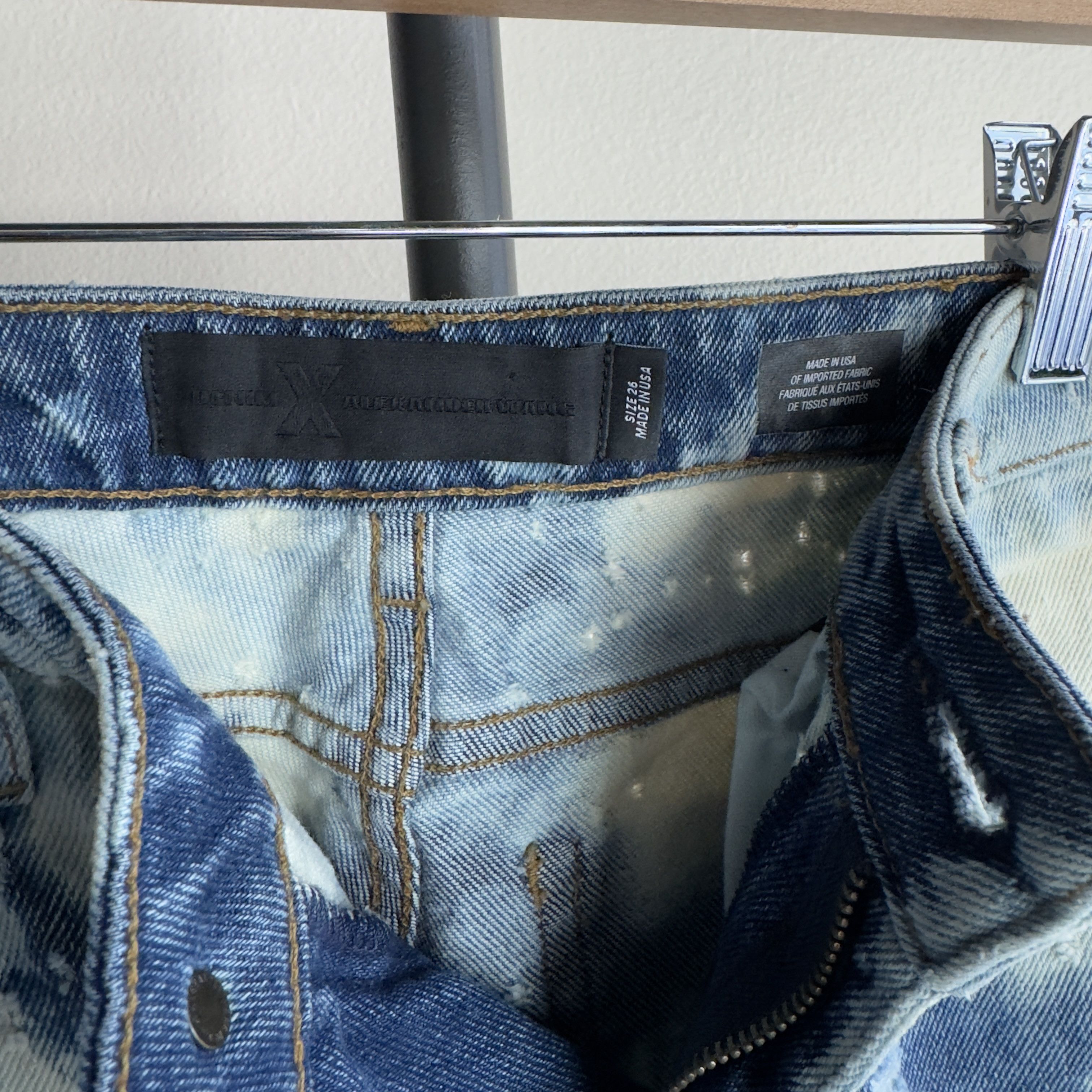 Alexander Wang Alexander Wang Distressed Skinny Jeans Size 26" / US 2 / IT 38 - 4 Thumbnail