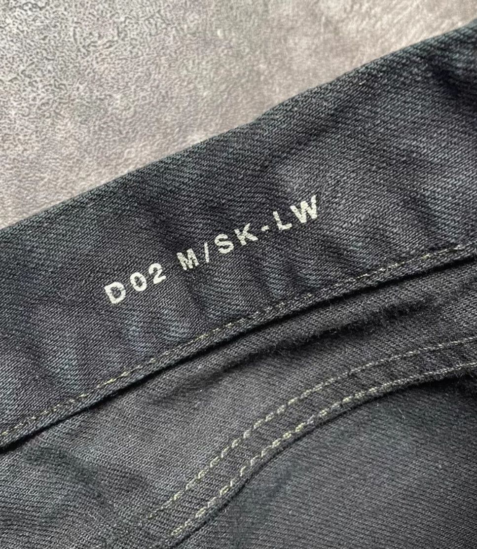 Saint Laurent Paris saint Laurent parisFall/Winter 16 Black Chain Greasy Scrub Size US 33 - 6 Thumbnail