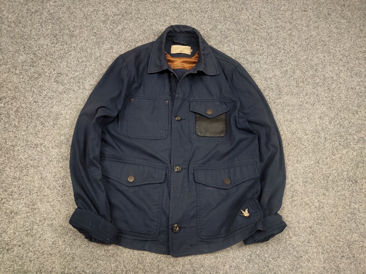 Chevignon Vintage Chevignon Light Pocket blue B Worker Jacket Size US S / EU 44-46 / 1 - 2 Thumbnail