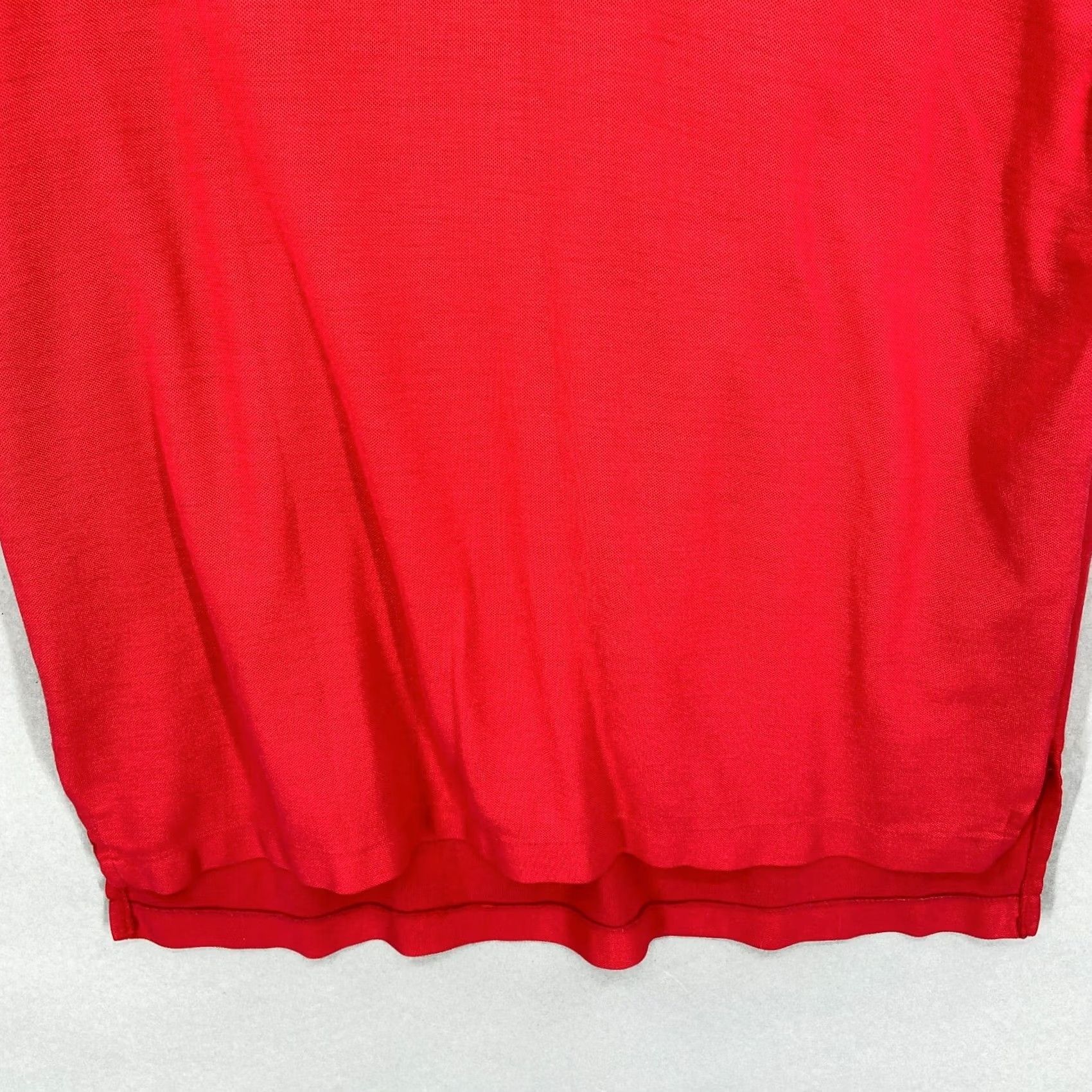 Levi's VINTAGE Levis Shirt Polo Mens Medium Red Short Sleeve Ringer Single Stitch M 80s Size US M / EU 48-50 / 2 - 4 Thumbnail