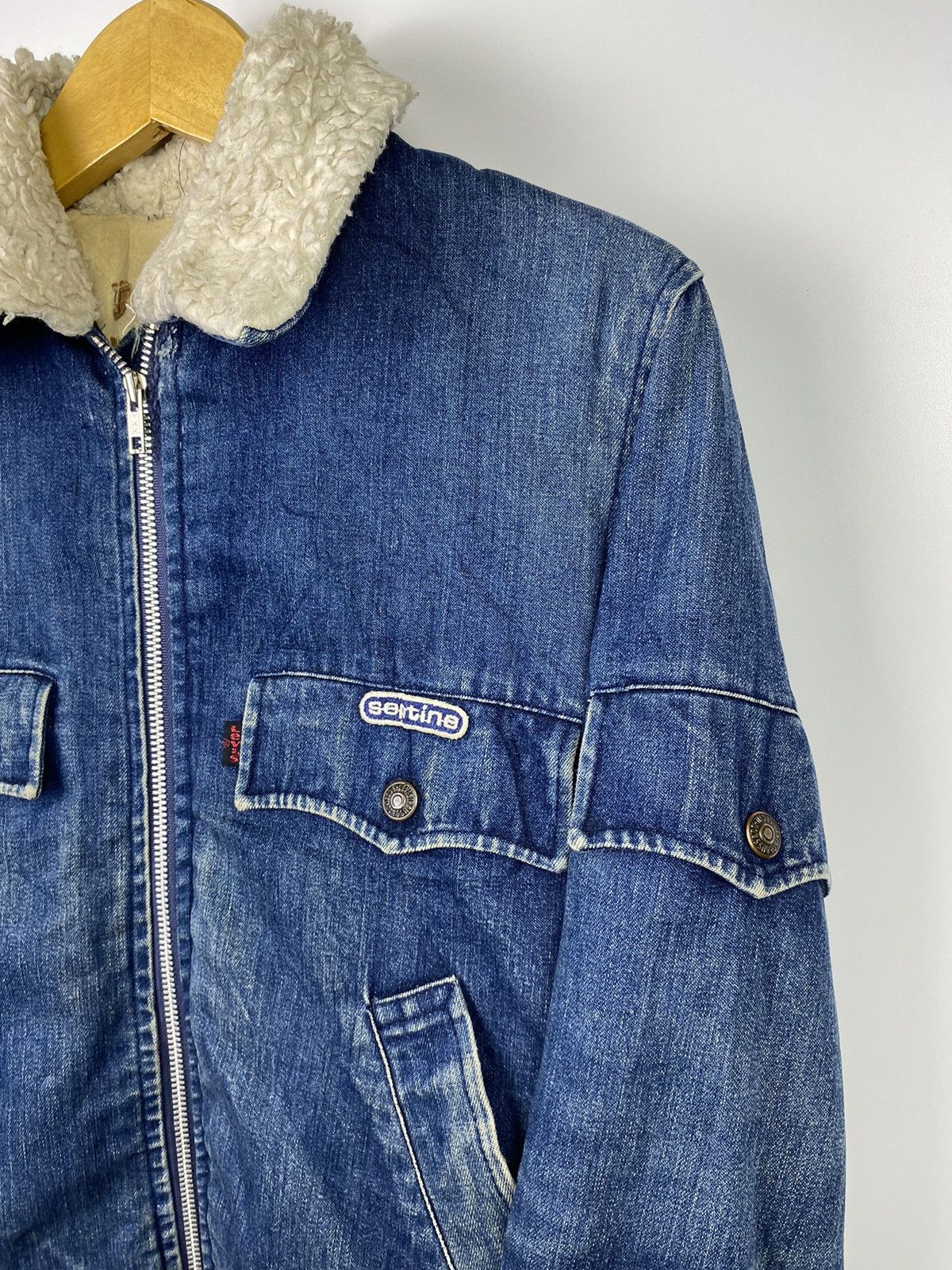 Levi's Vintage sherpa fur levis bomber style jacket Size US M / EU 48-50 / 2 - 7 Thumbnail